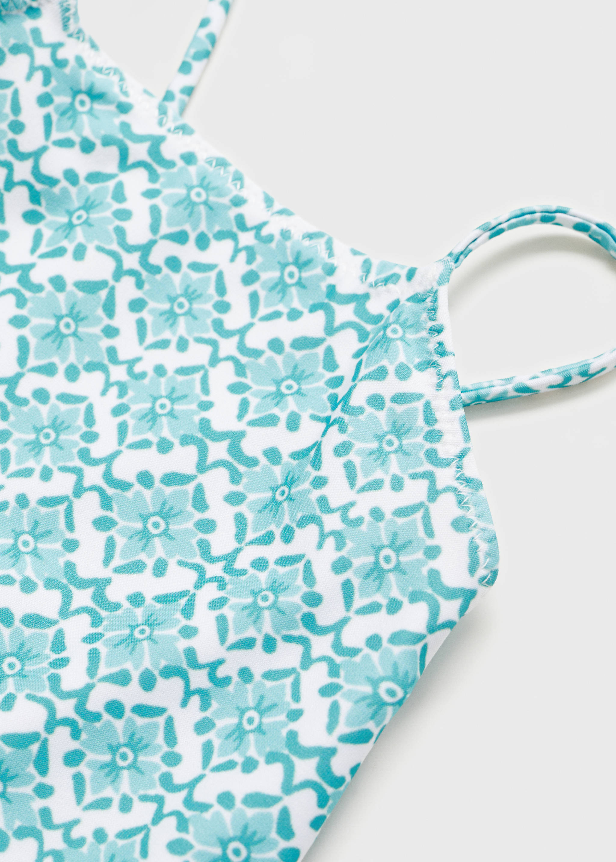 Floral print swimsuit - Details of the article 0