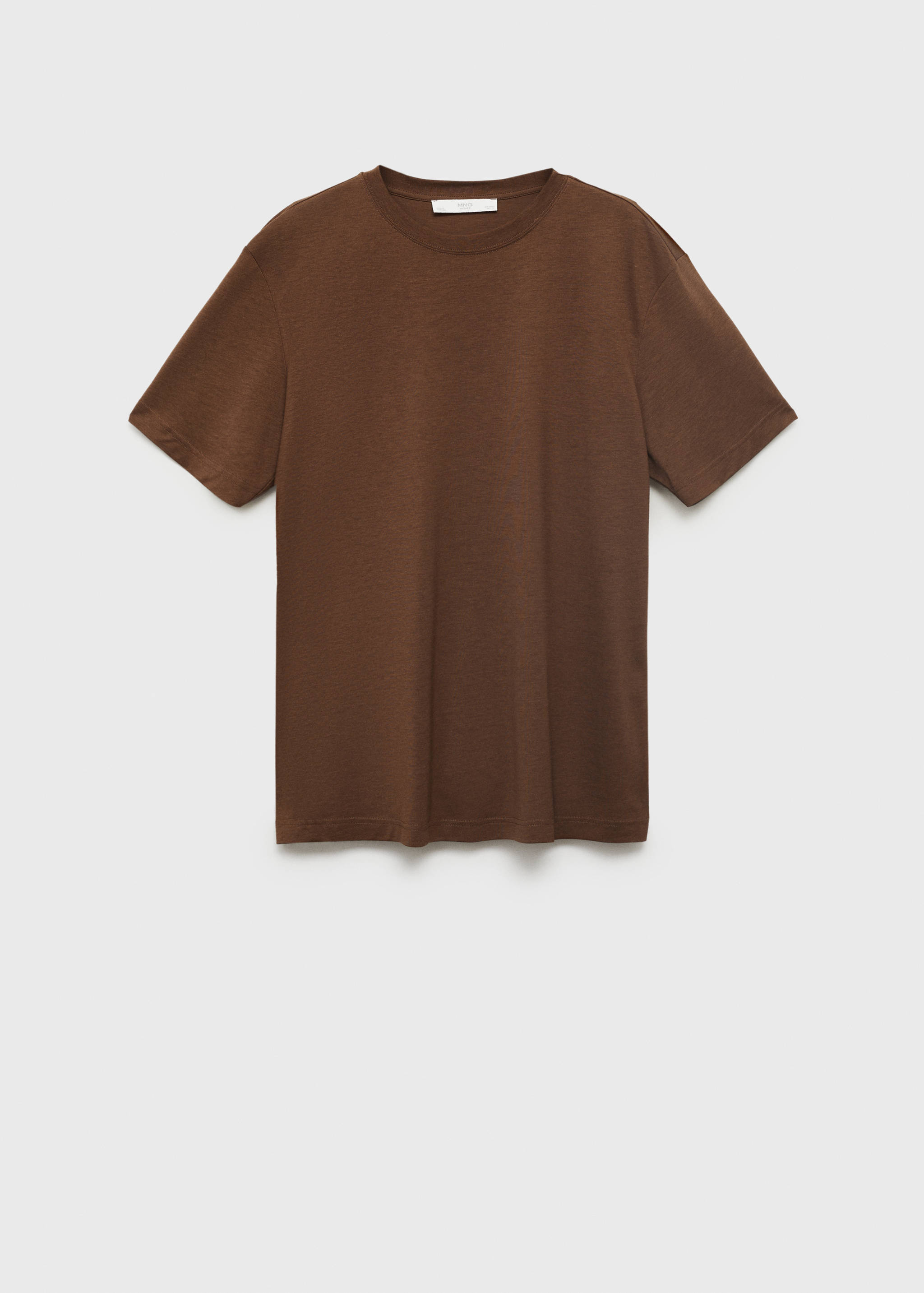 Kurzärmliges T-Shirt aus Lyocell - Artikel ohne Model