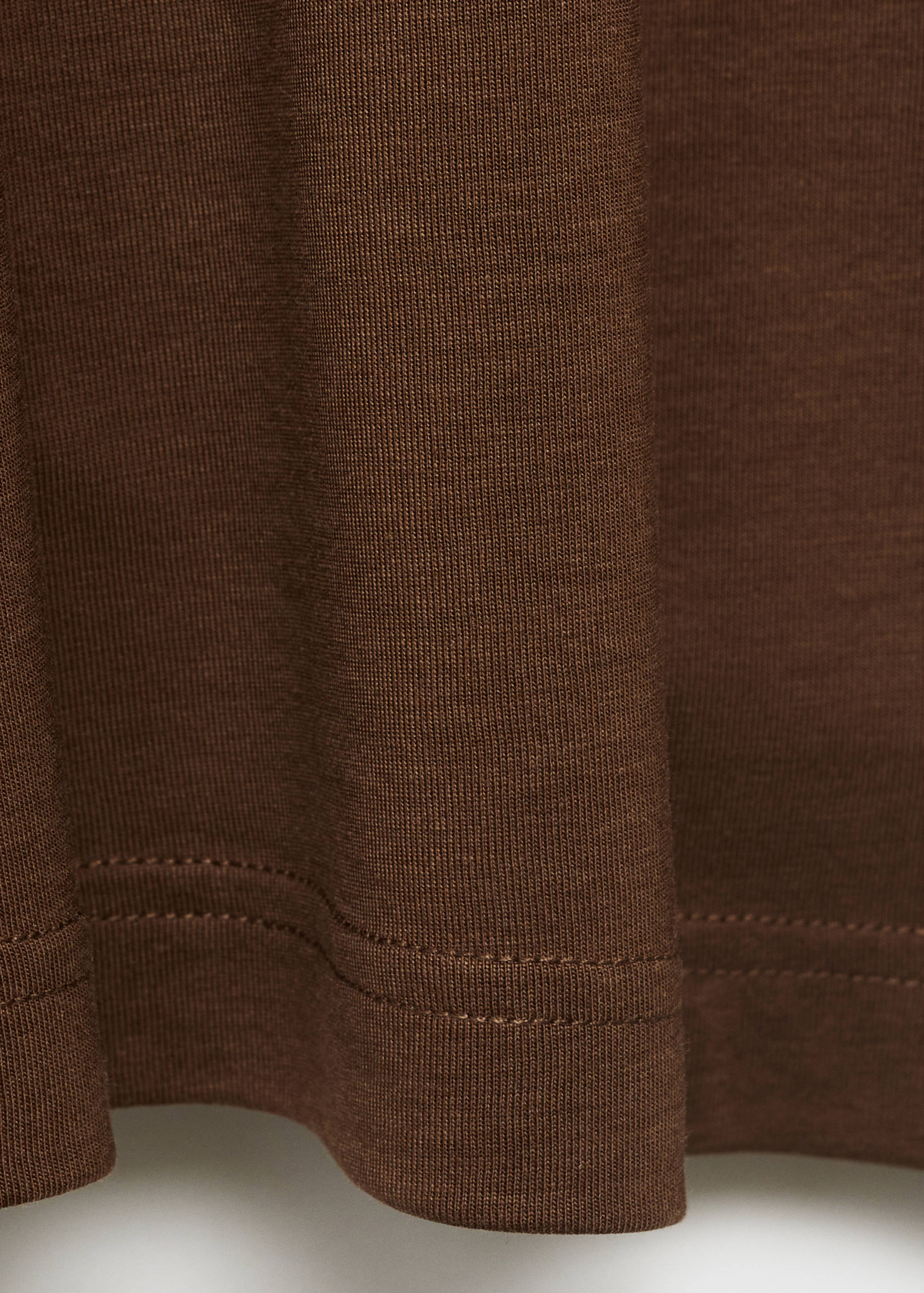 Kurzärmliges T-Shirt aus Lyocell - Detail des Artikels 0