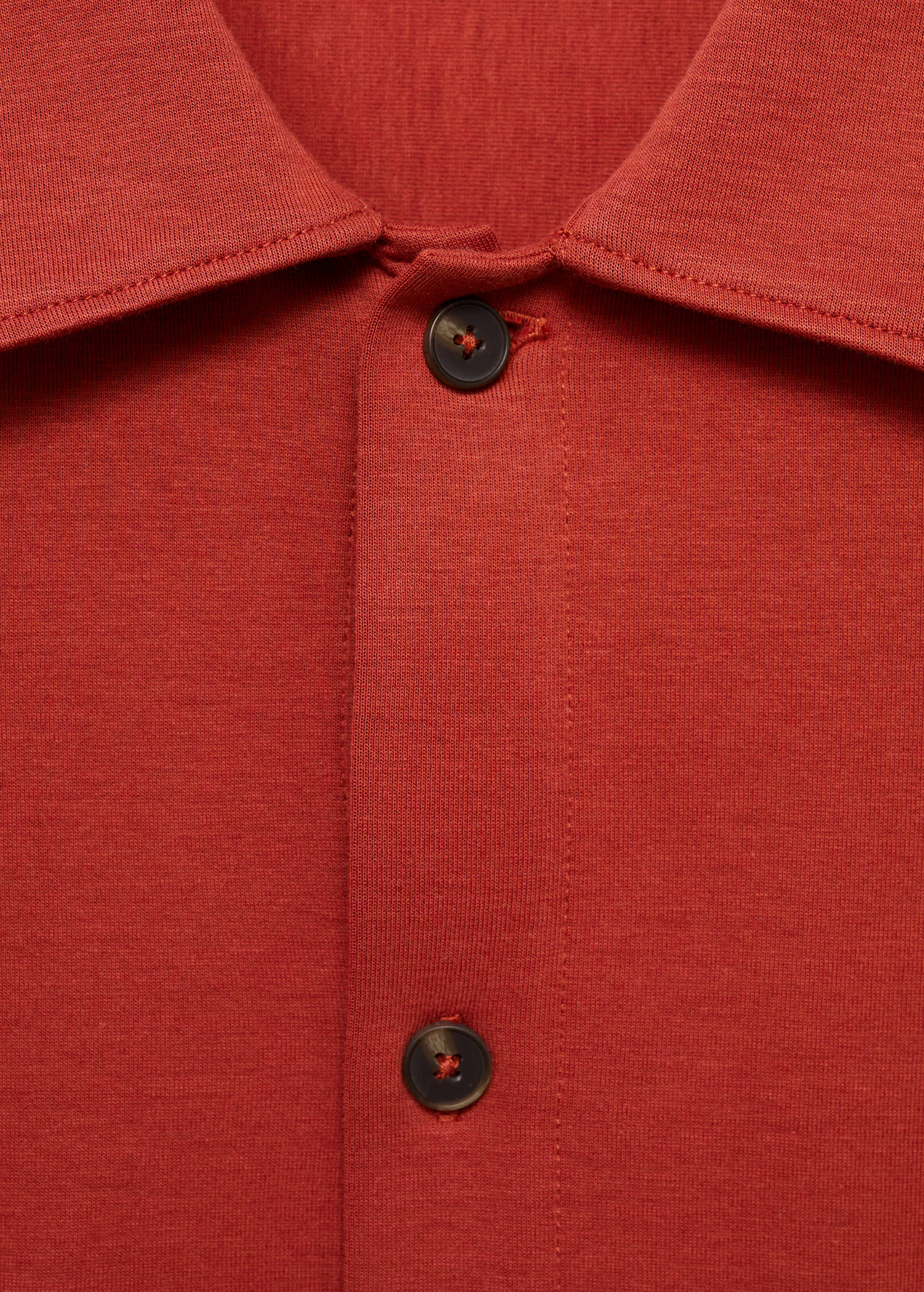 Chest-pocket cotton shirt - Details of the article 8