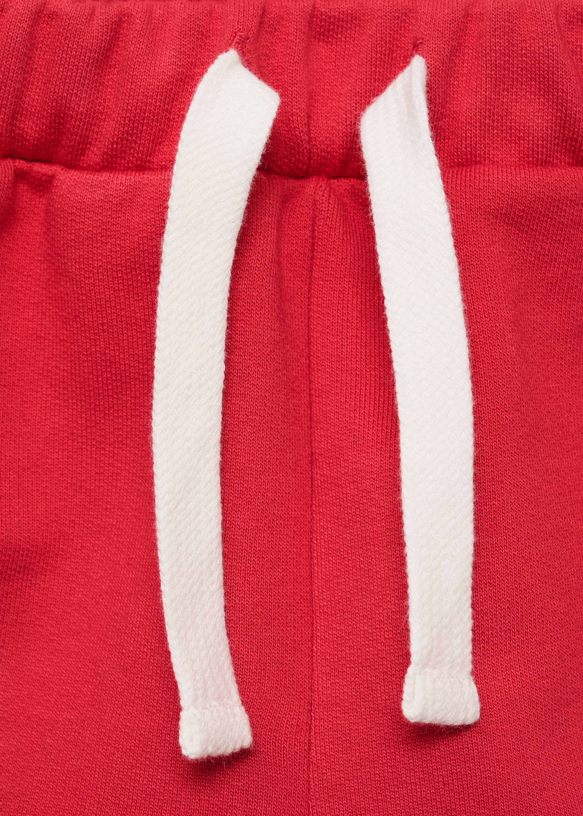 Cotton shorts with printed message - Details of the article 8