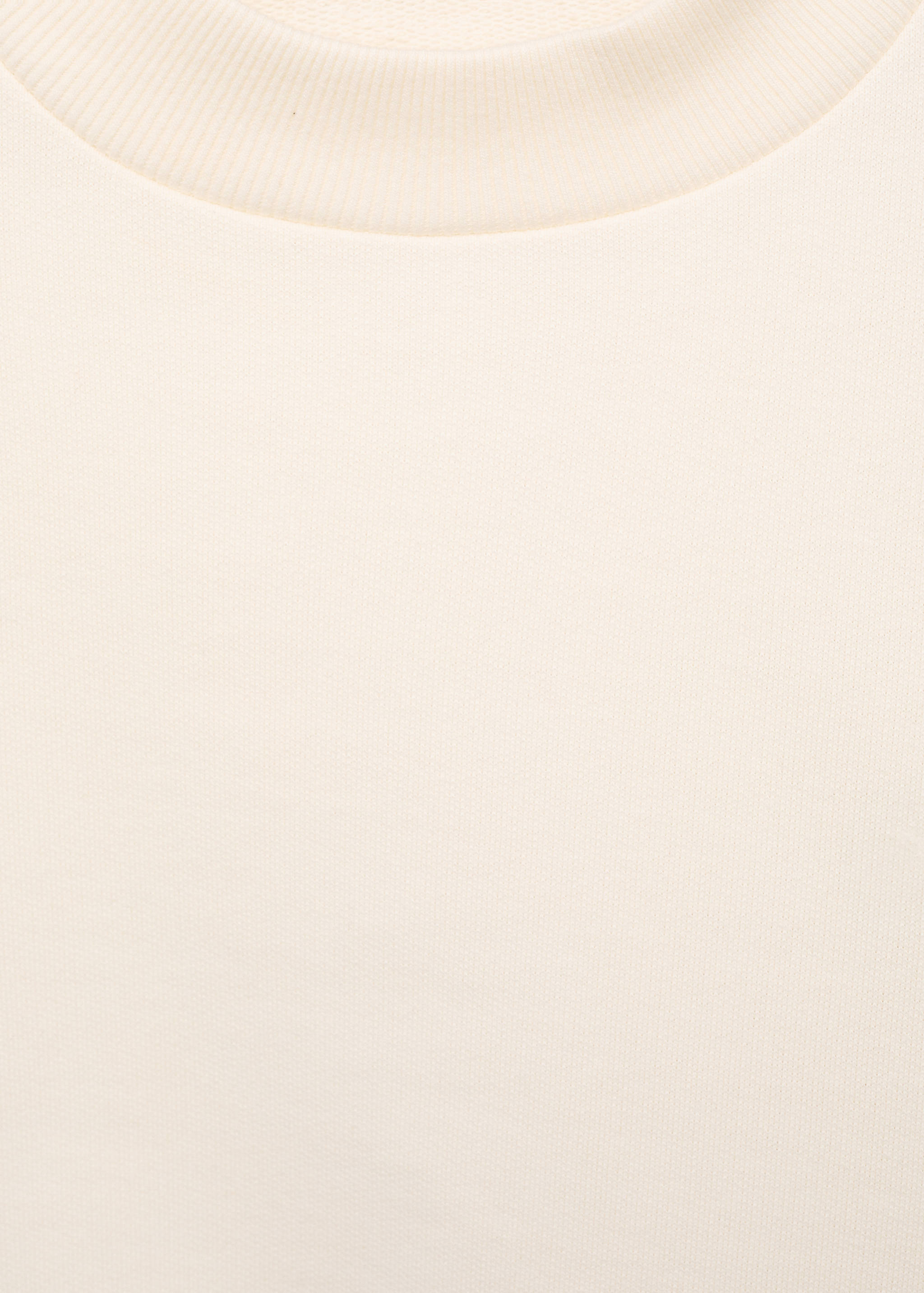 Baumwoll-Sweatshirt mit aufgedrucktem Schriftzug - Detail des Artikels 8