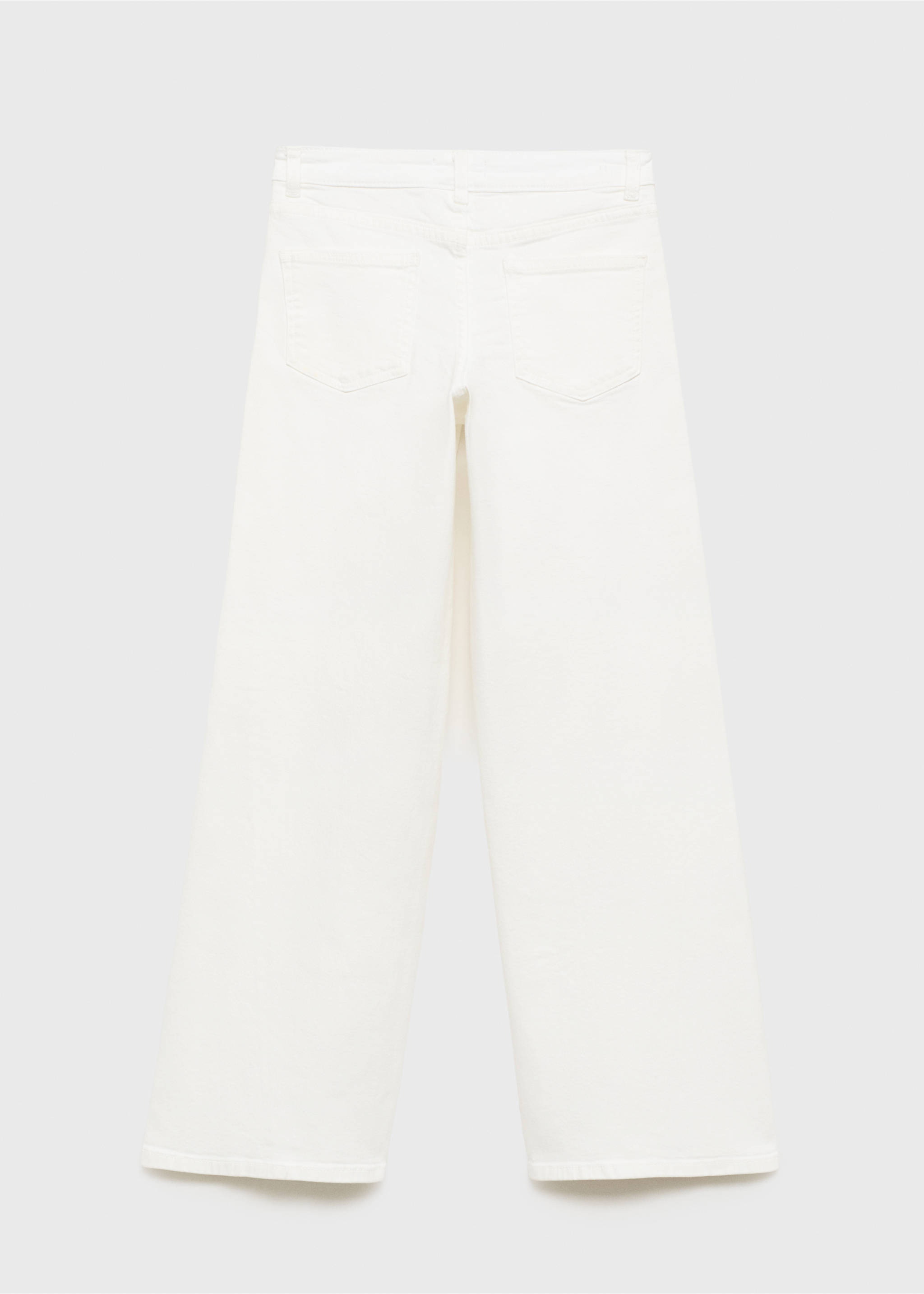 Jeans low waist tachuelas - Reverso del artículo, Blanco roto. Ref: 87088260-00.