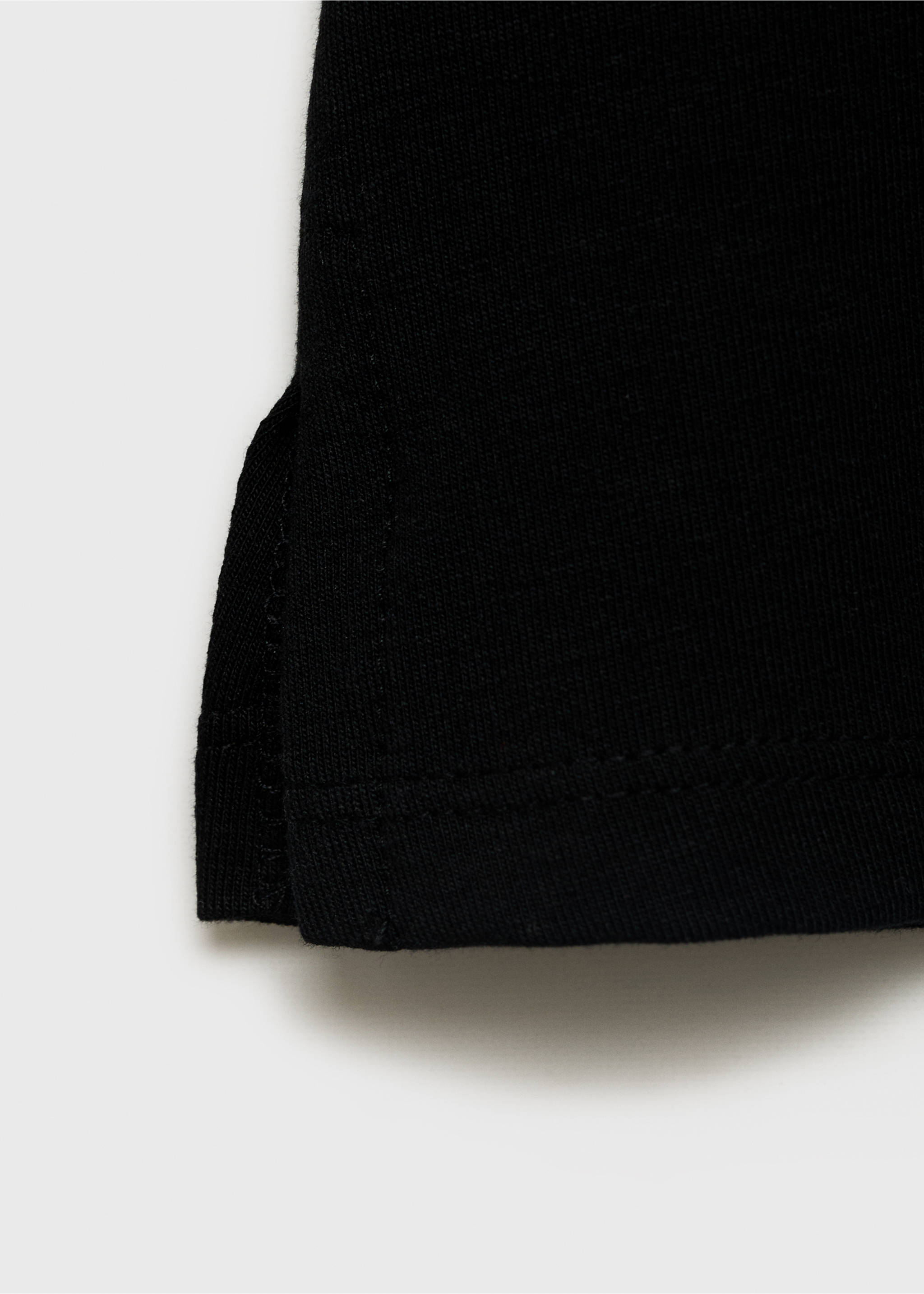 Falda pantalón punto - Detalle del artículo 8, Negro. Ref: 87088261-00.