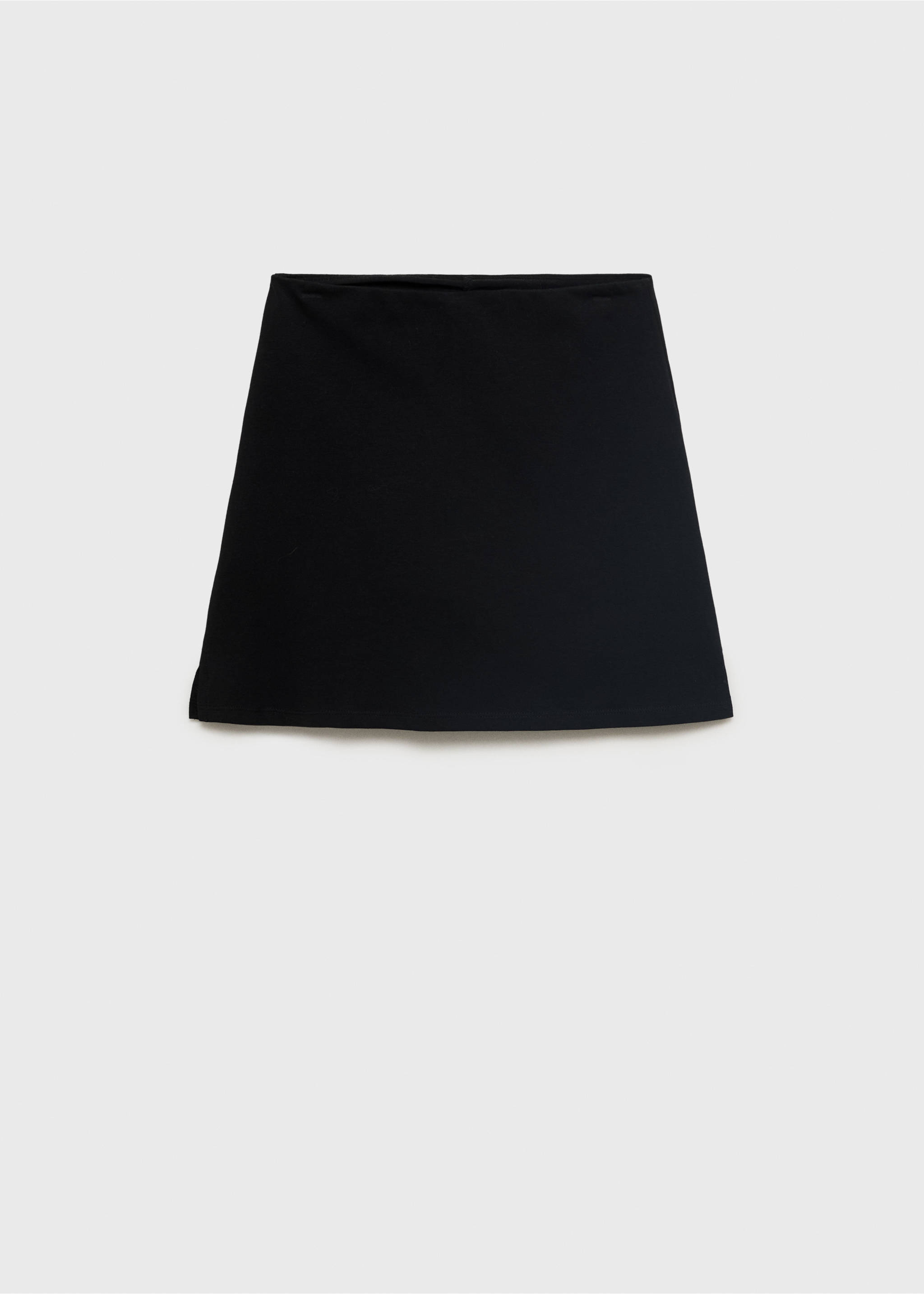 Knitted skirt and trousers - Article without model, Black. Ref: 87088261-00.