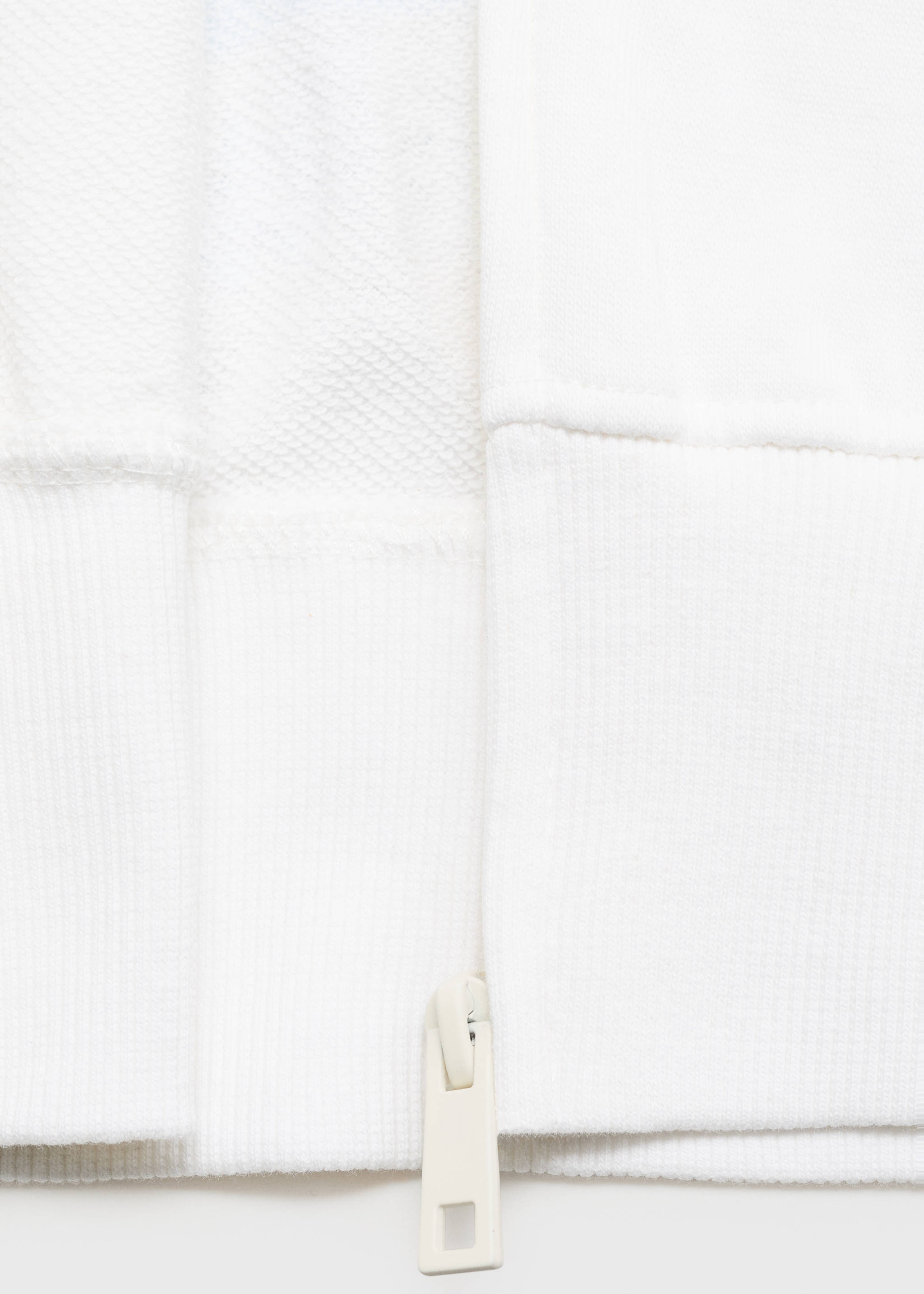 Hooded sweatshirt with printed message - Details of the article 8