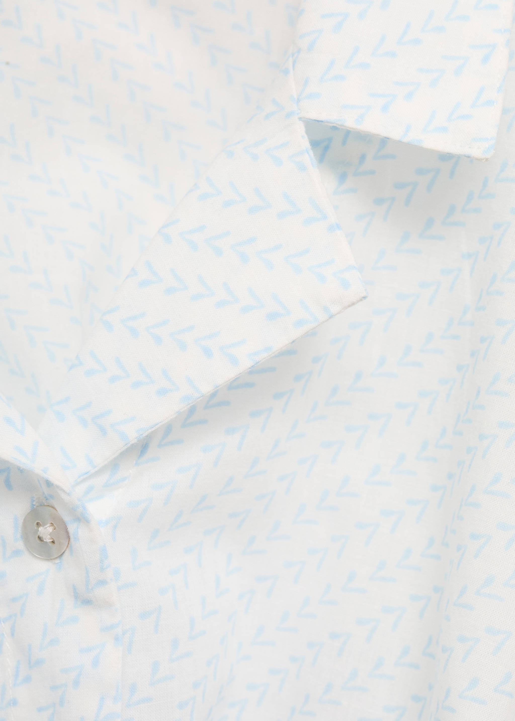 Crop blouse met knoop - Detail van het artikel 8