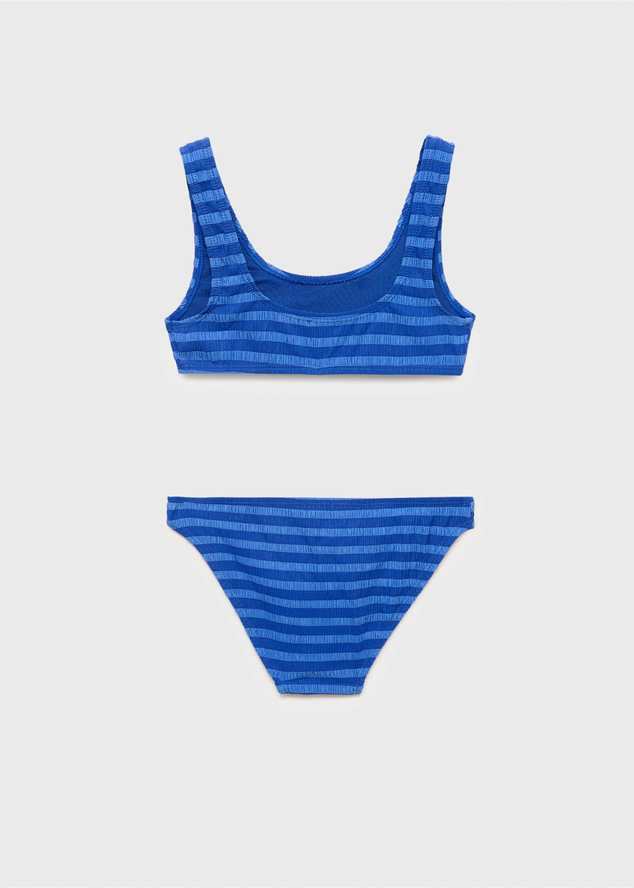 Bikini rayures - Verso de l’article, Bleu. Ref: 87088273-00.