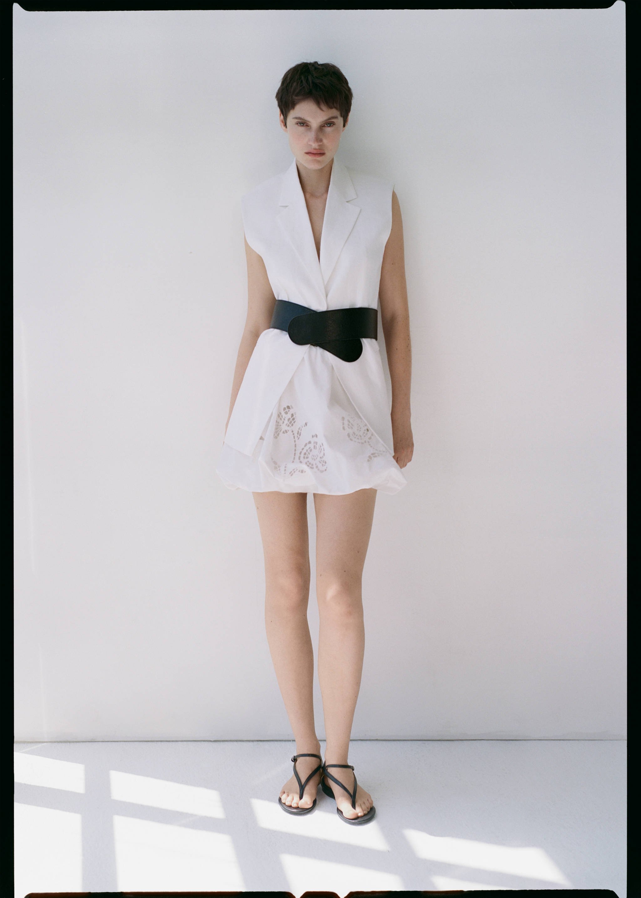 Linen suit waistcoat - Details of the article 9