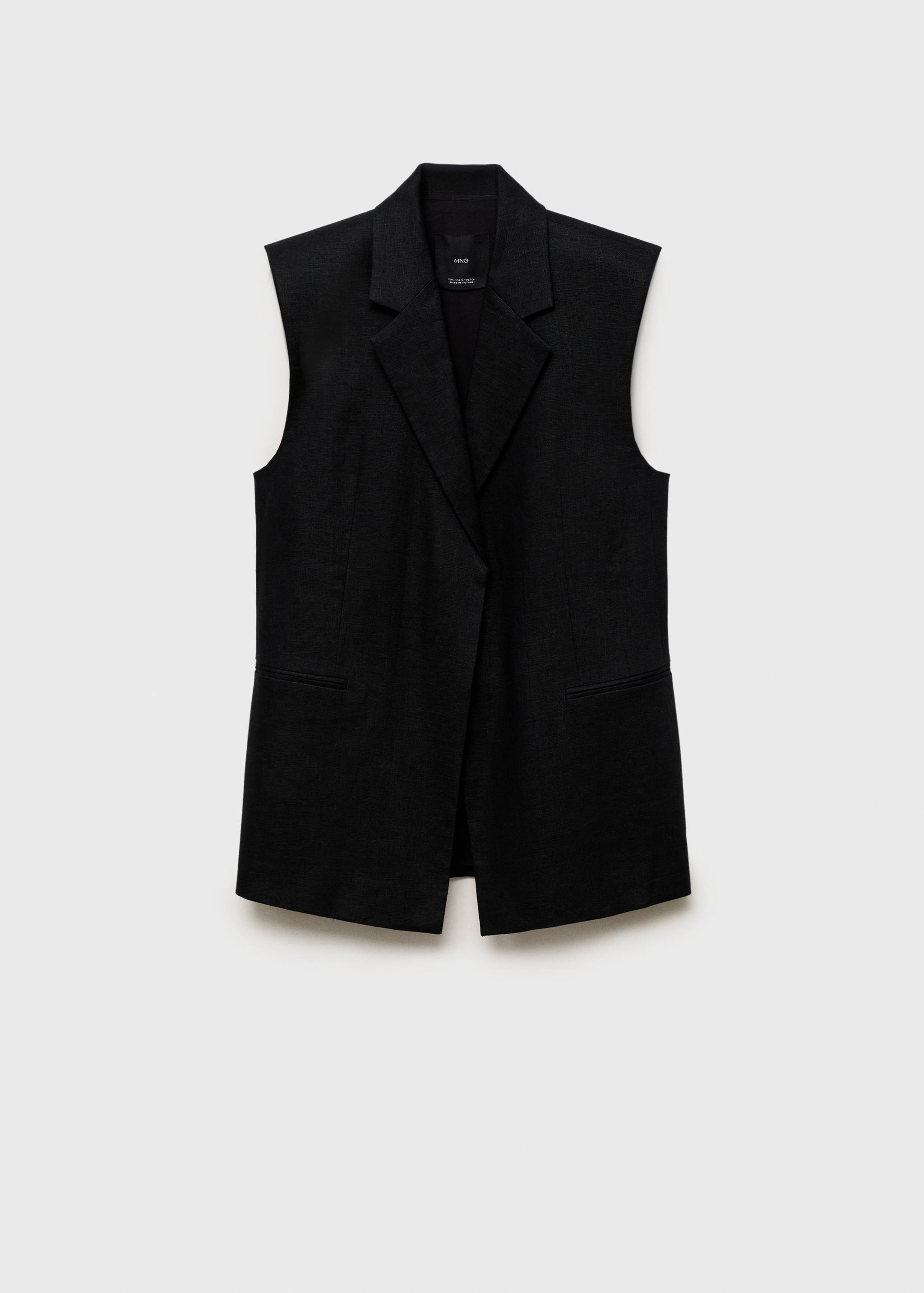 Linen suit waistcoat - Article without model