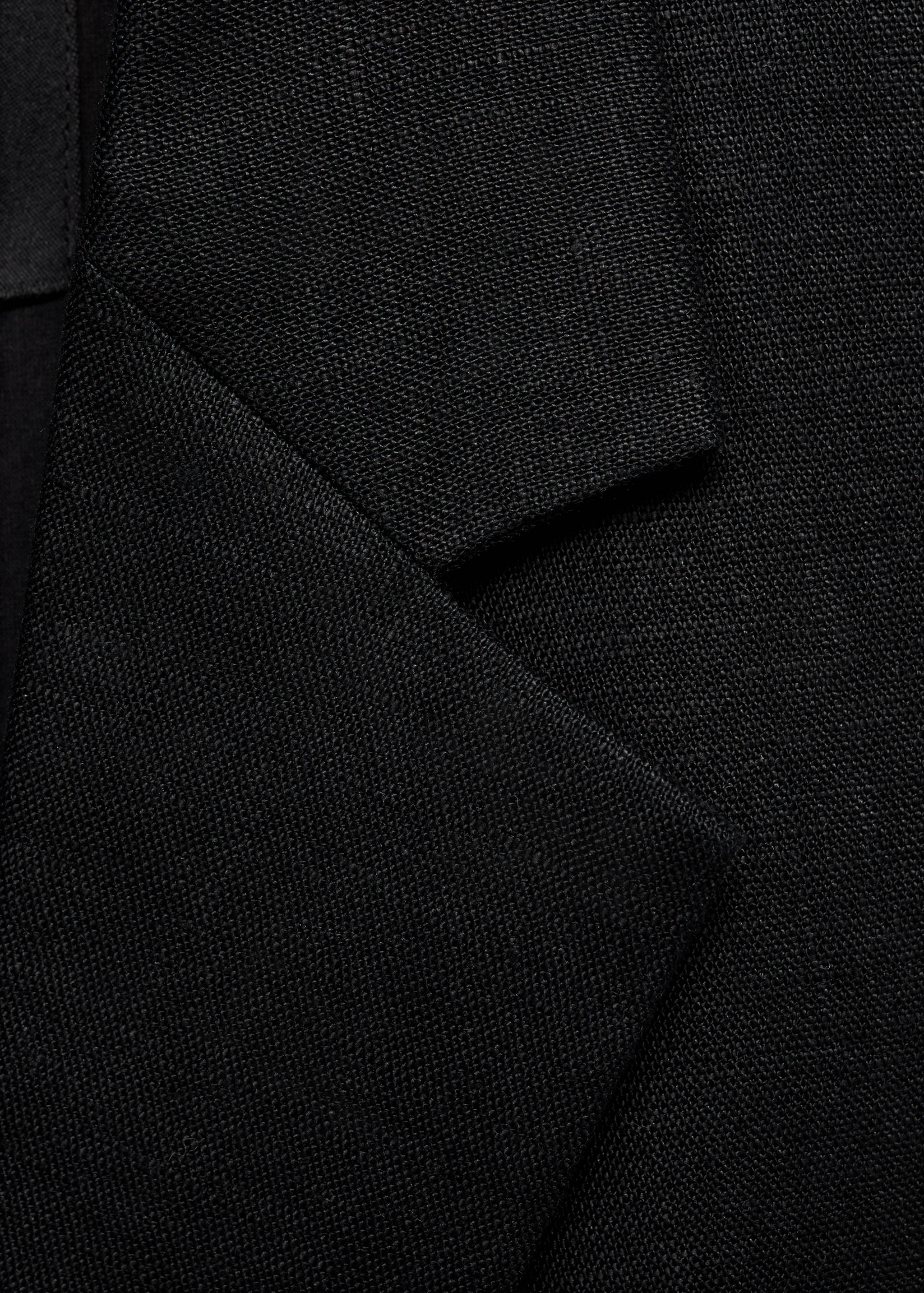 Linen suit waistcoat - Details of the article 8