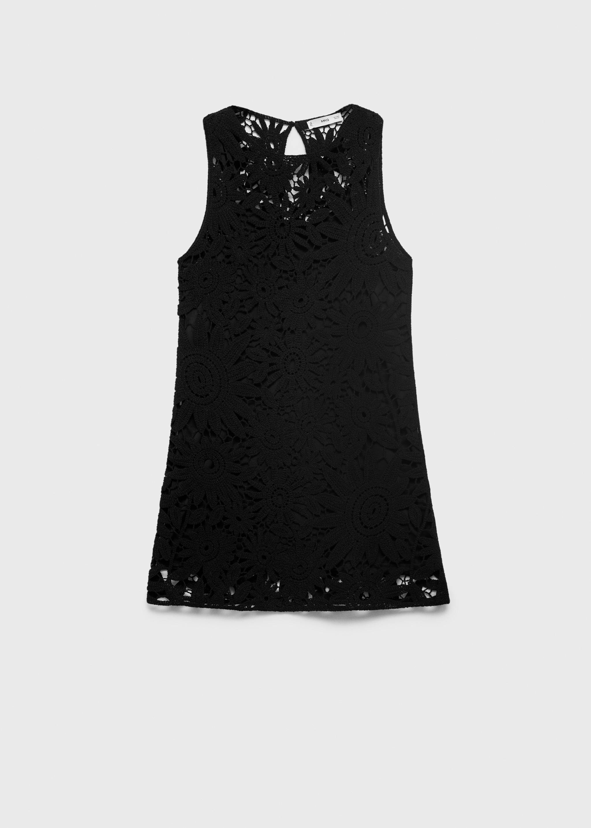Vestido corto crochet - Artículo sin modelo