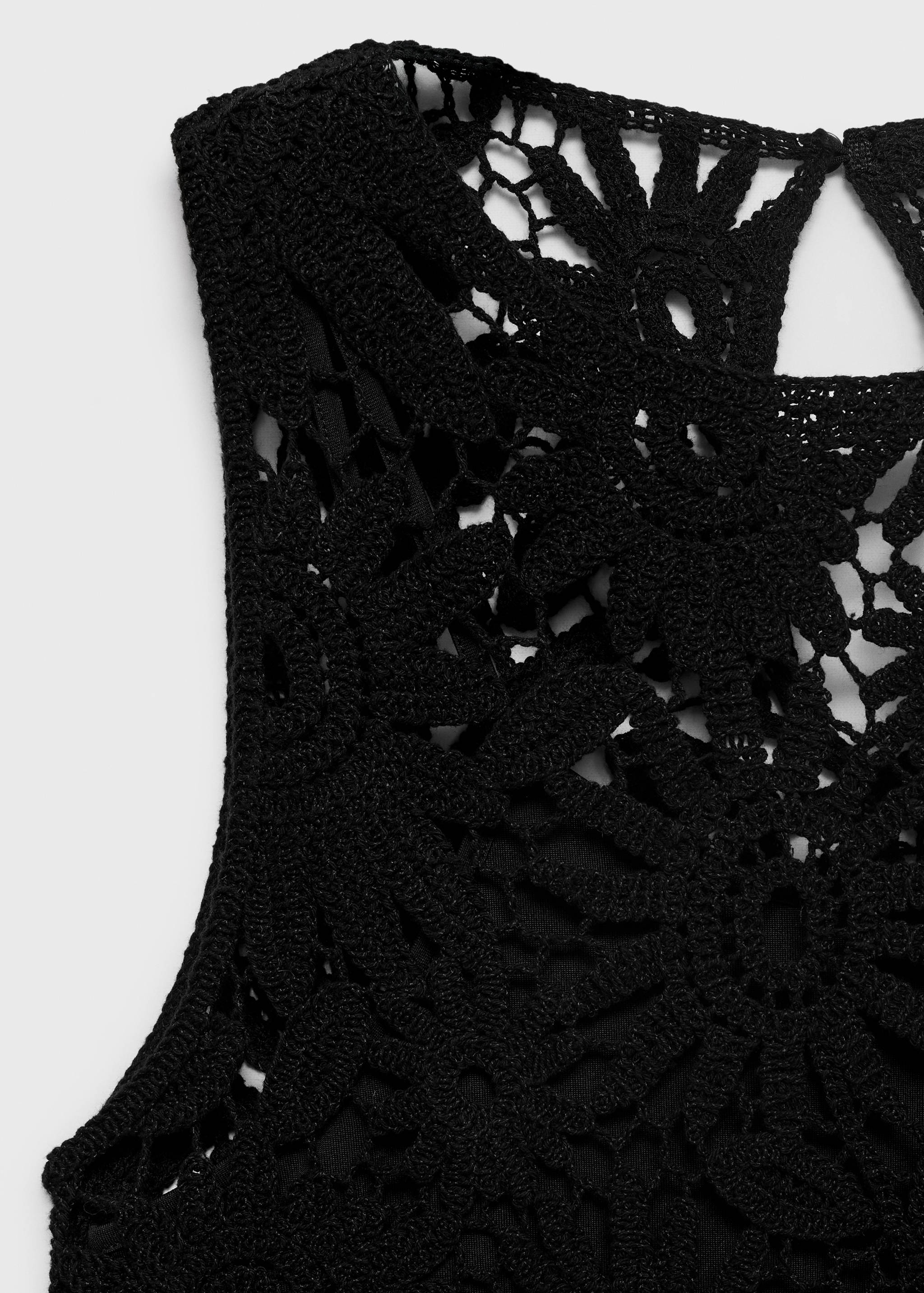 Vestido corto crochet - Detalle del artículo 8