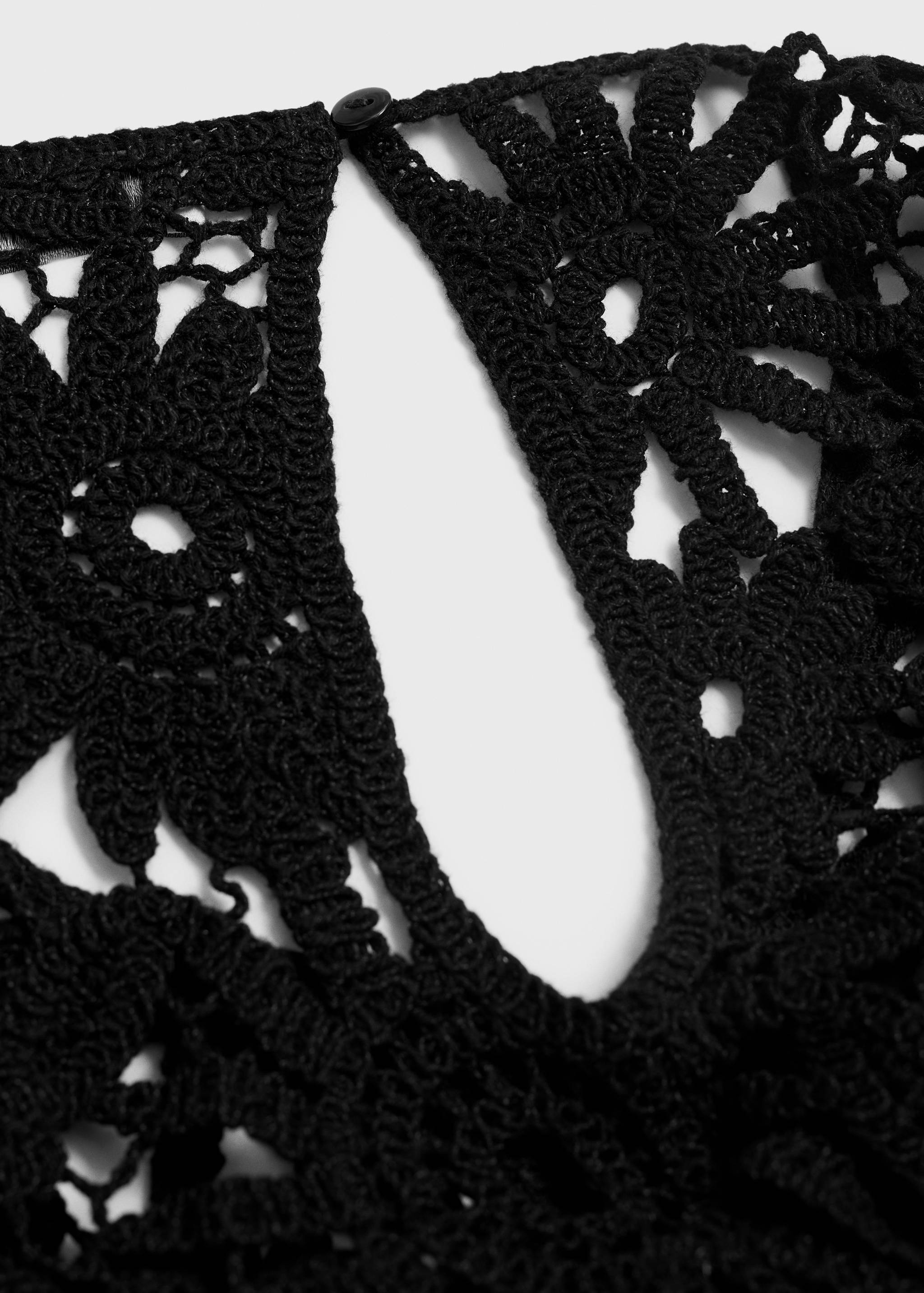 Vestido corto crochet - Detalle del artículo 0