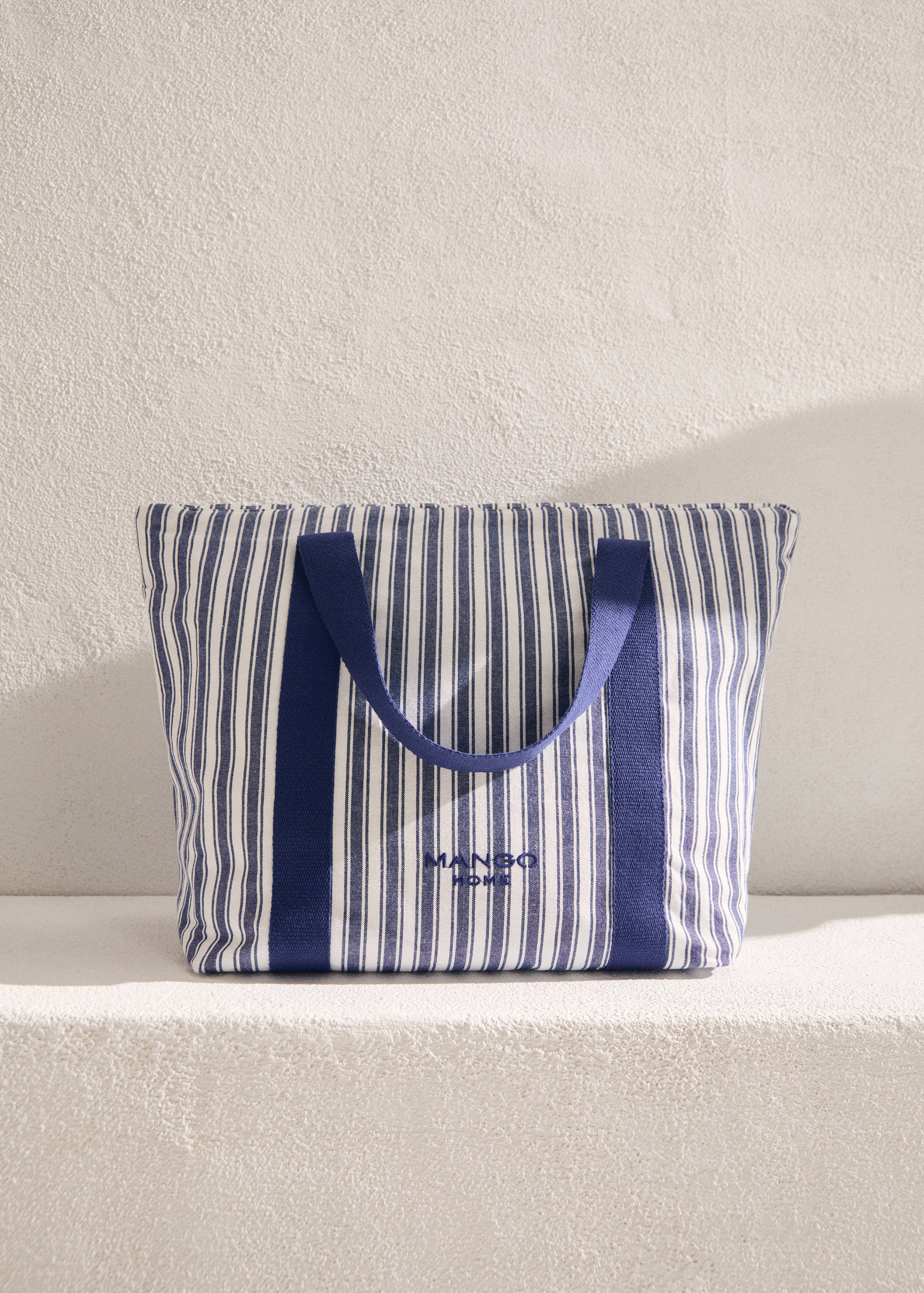 Striped thermal beach bag - General plane