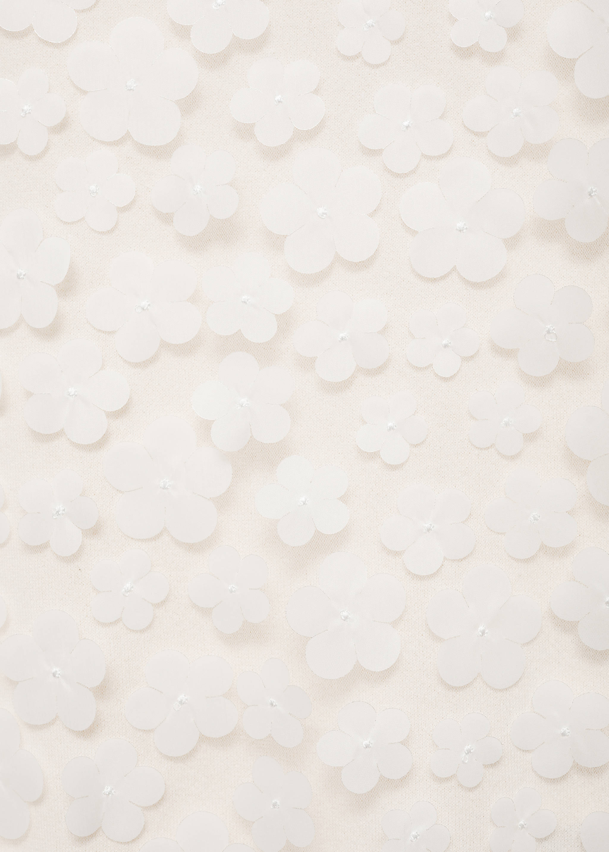 Falda midi flores relieve - Detalle del artículo 0