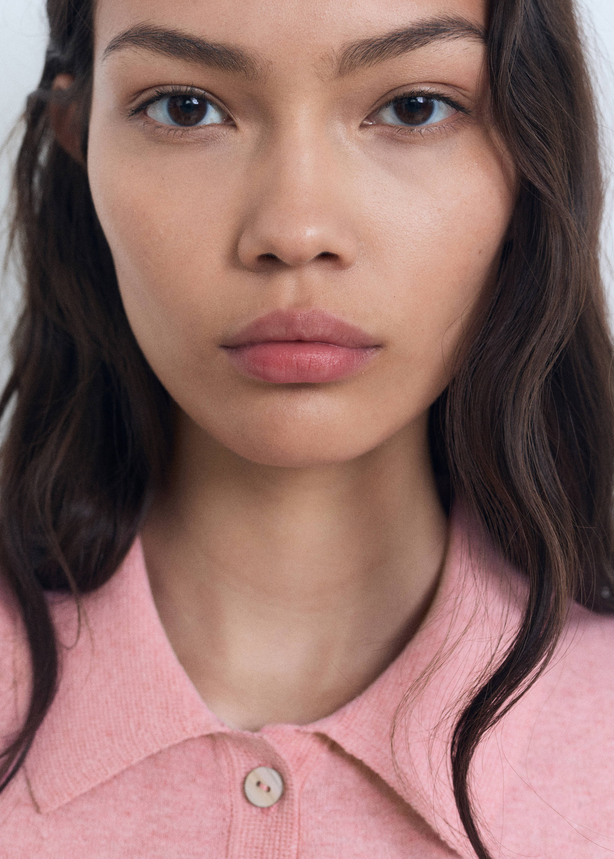 Strickpullover mit Poloshirt-Kragen - Detail des Artikels 1