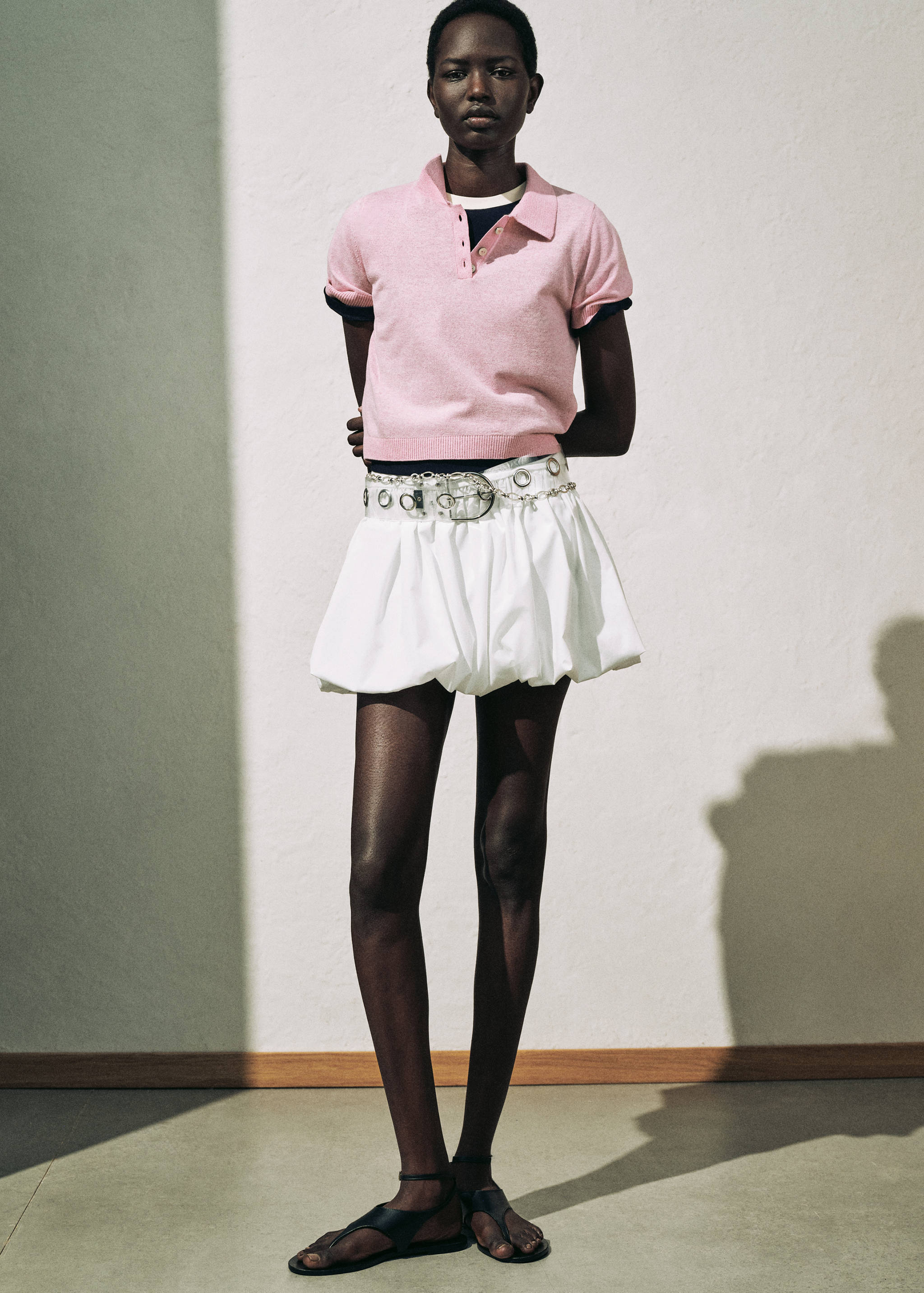 Strickpullover mit Poloshirt-Kragen - Detail des Artikels 6