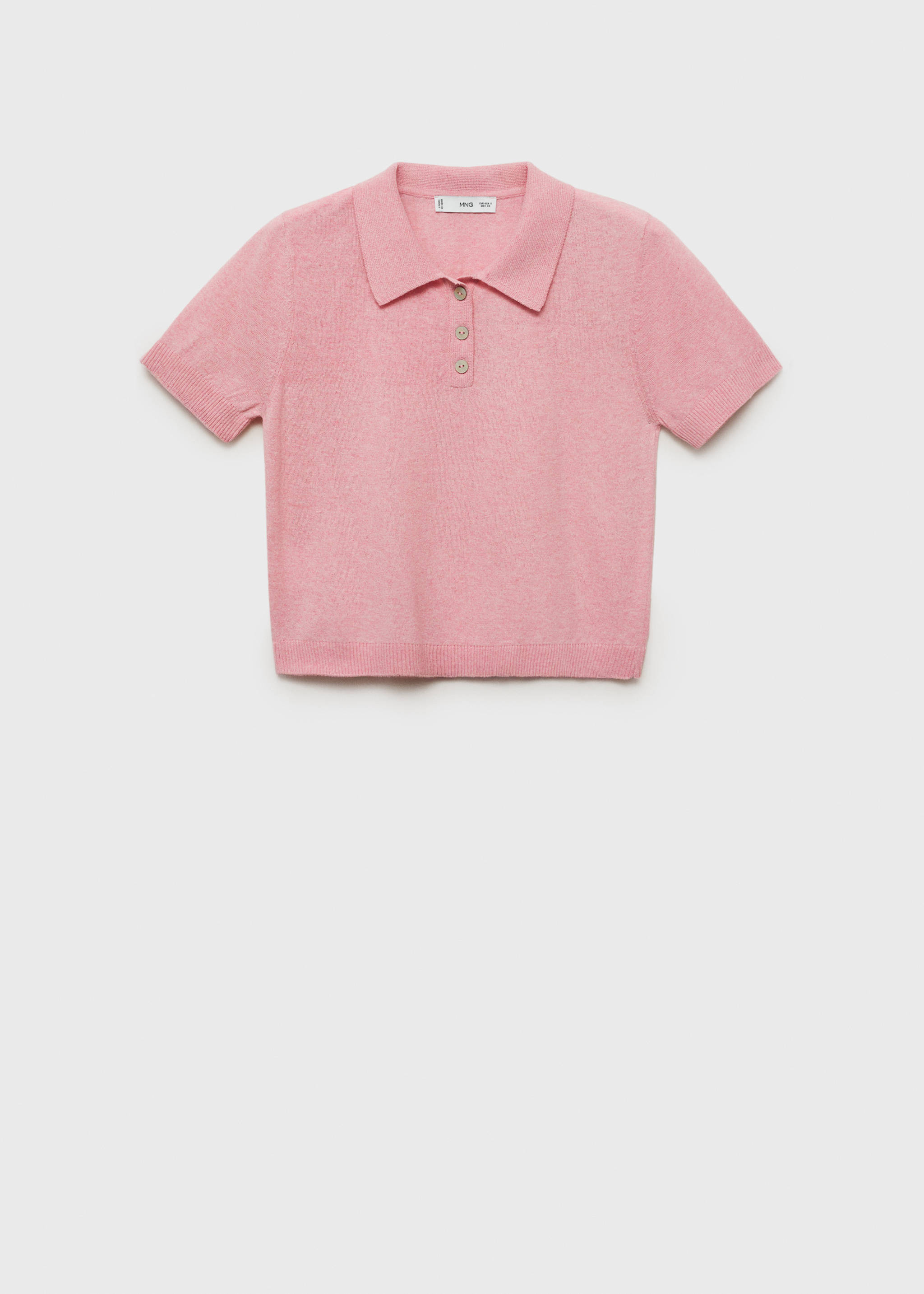 Pull-over maille col polo - Article sans modèle