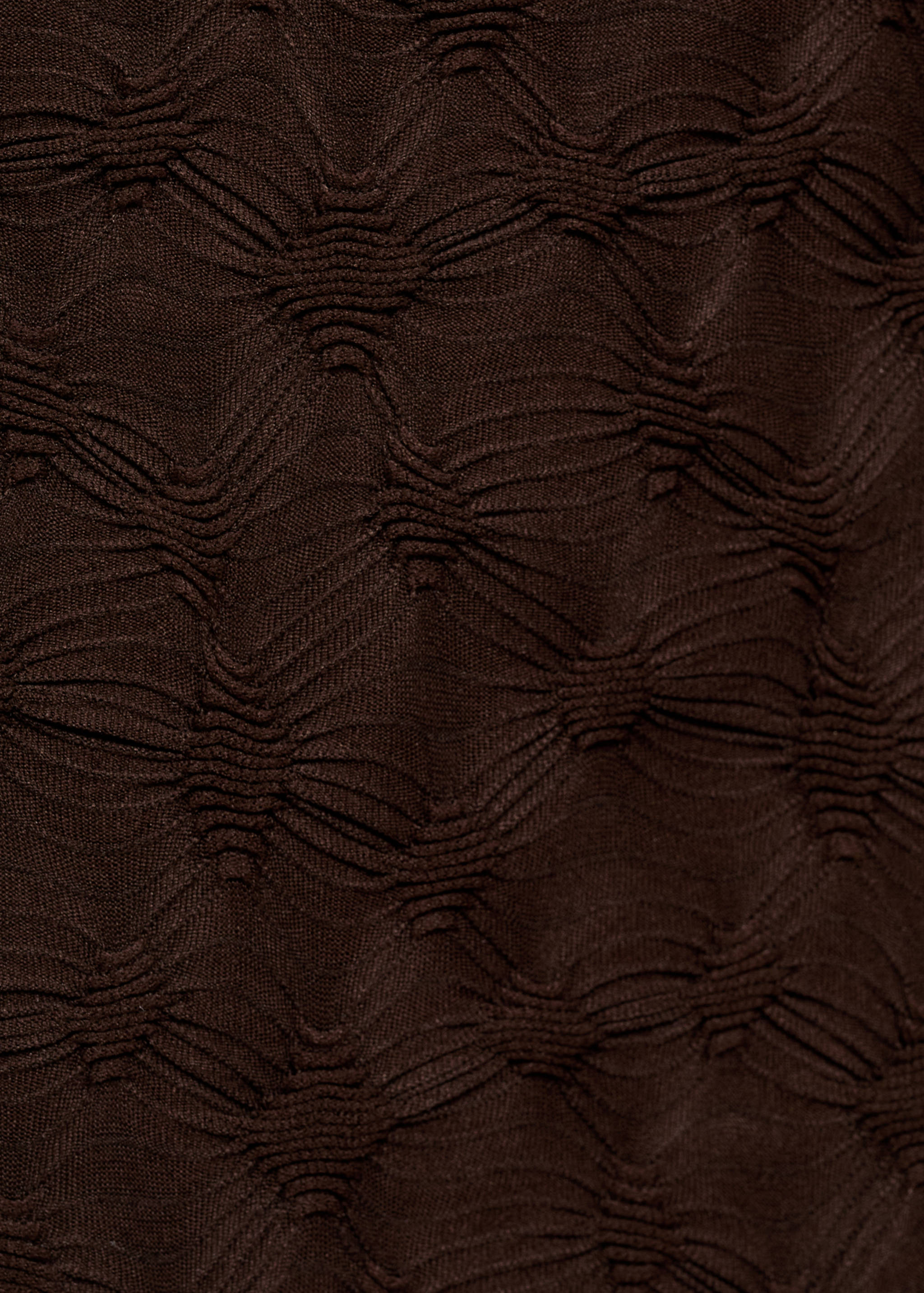 Fitted top with gathered shoulder - Details of the article 0