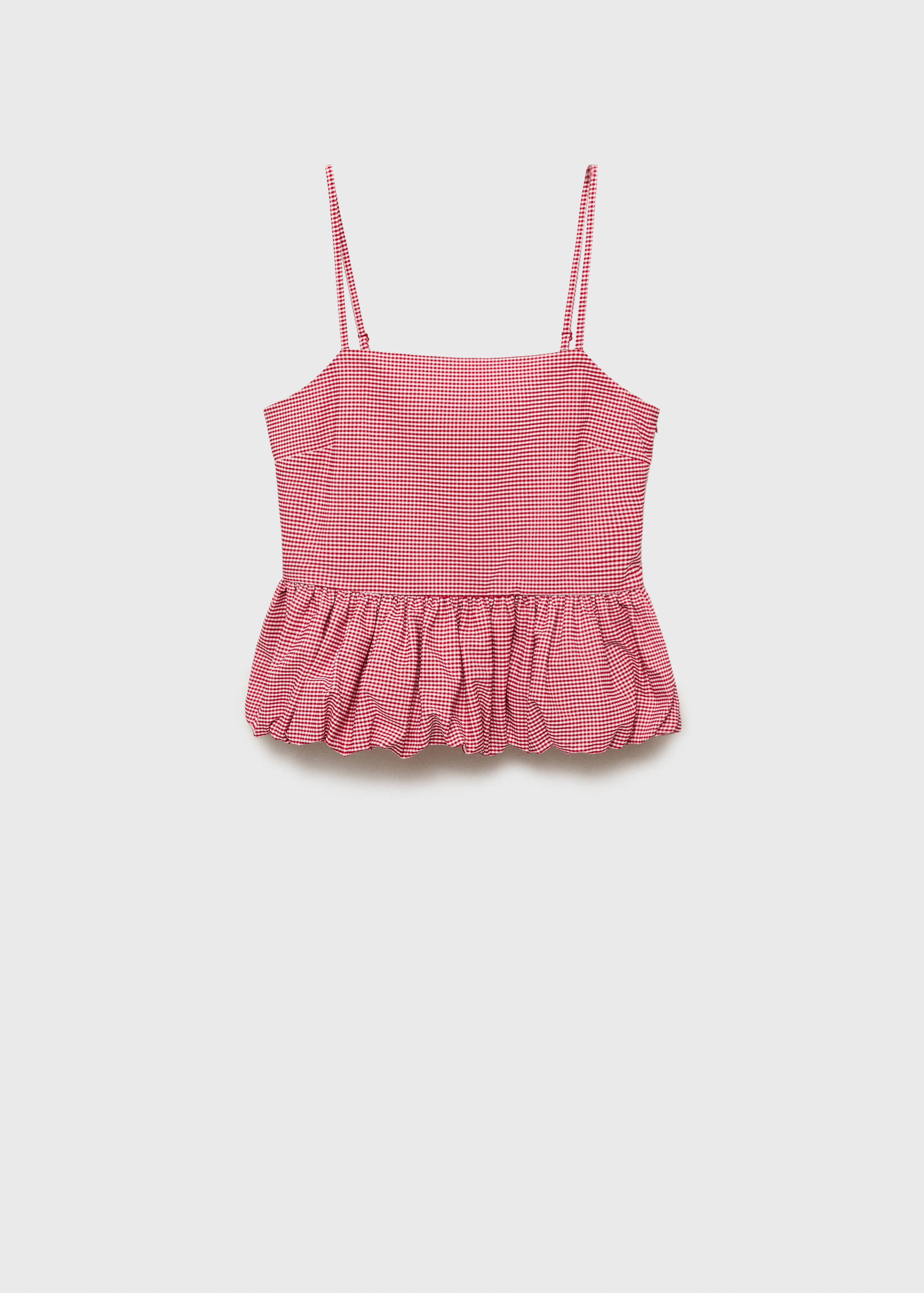 Top cuadros vichy - Artículo sin modelo