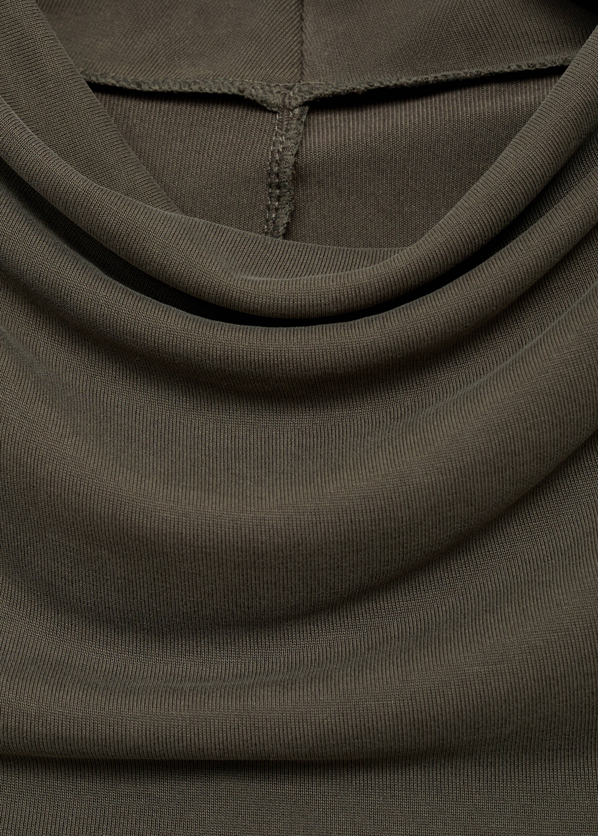 Vestido modal cuello drapeado - Detalle del artículo 8