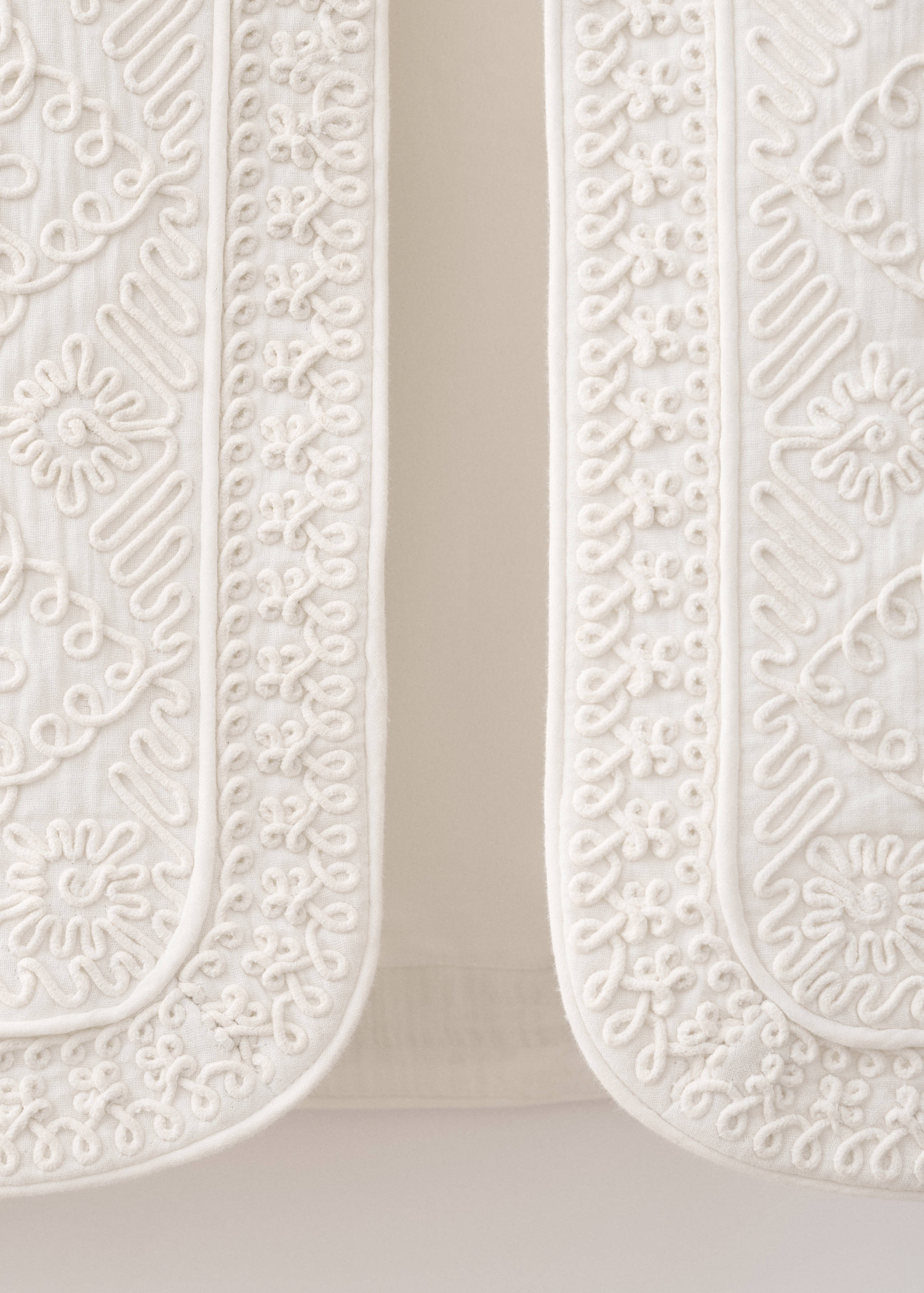 Veste brodée coton - Détail de l'article 0