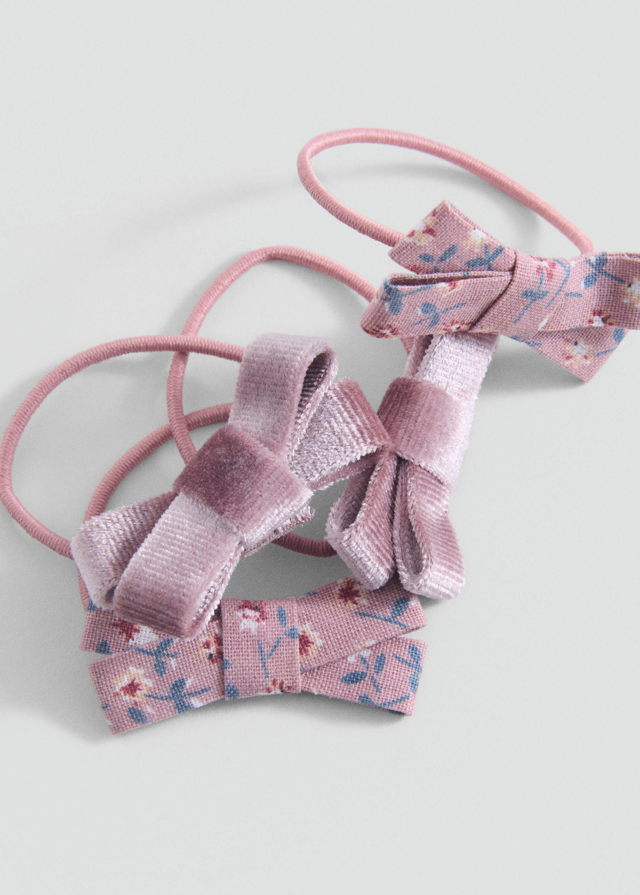 4er-Pack Scrunchies - Mittlere Ansicht