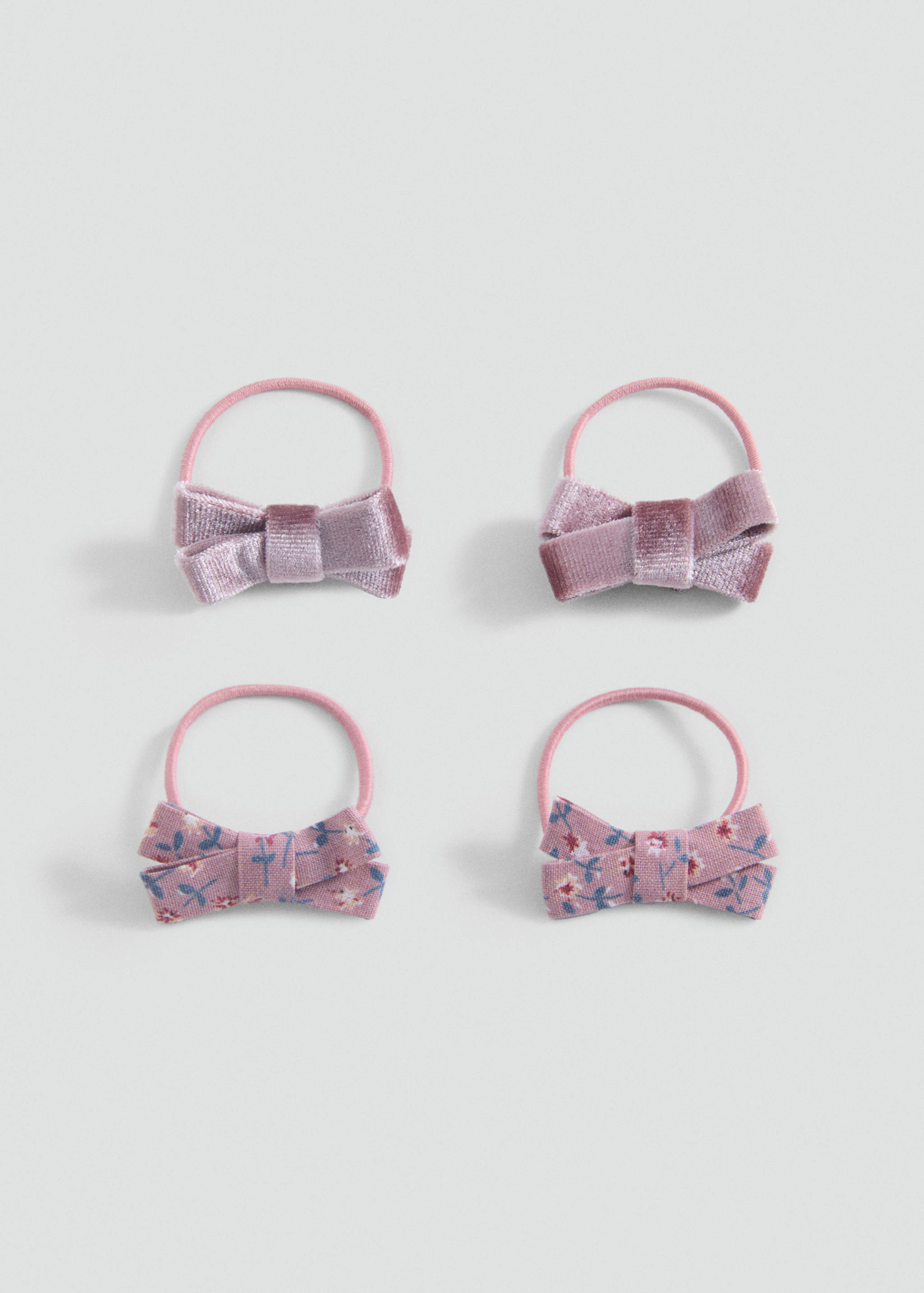 Pack of 4 scrunchies - Article without model