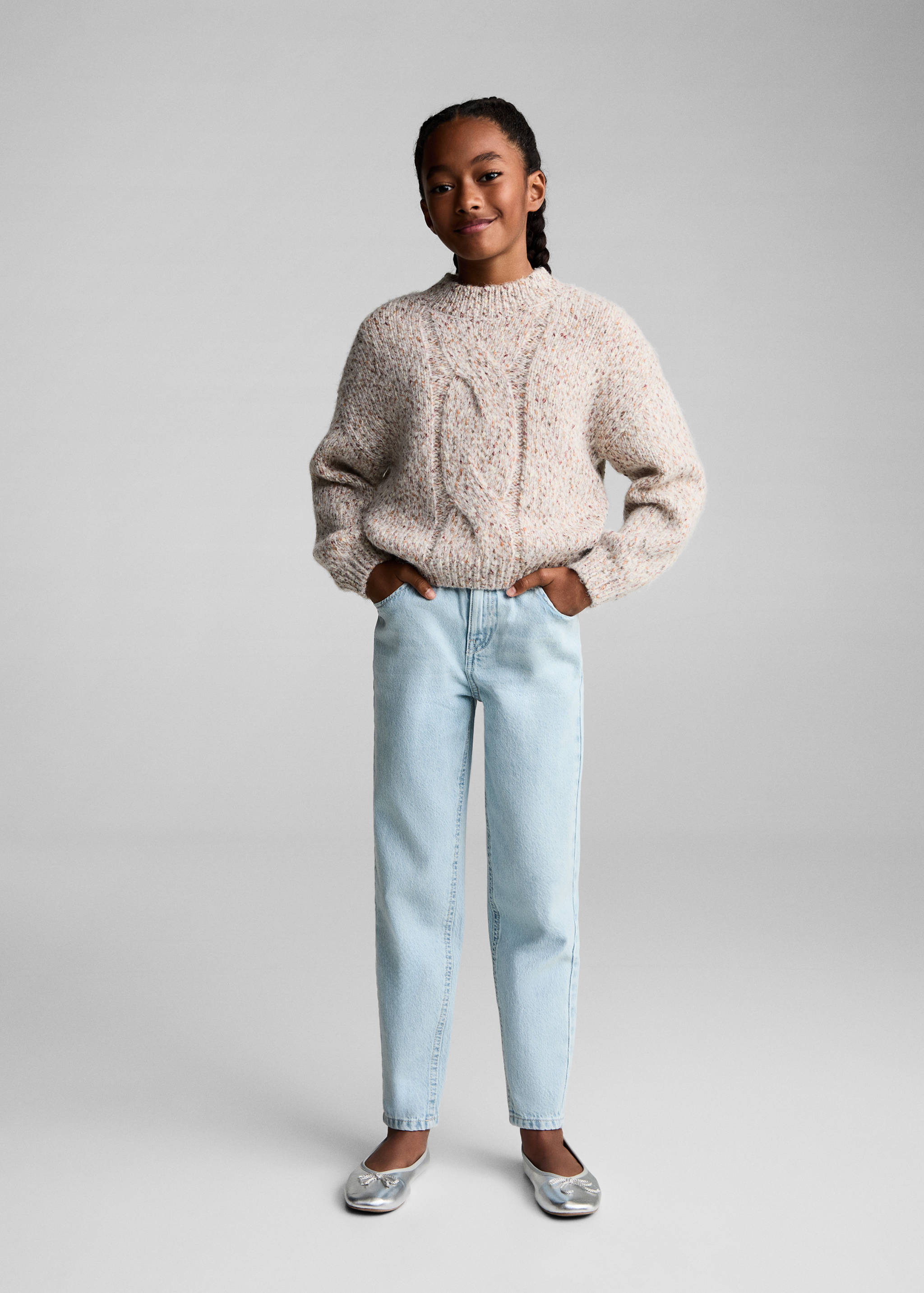 Džíny paperbag - Celkový náhled