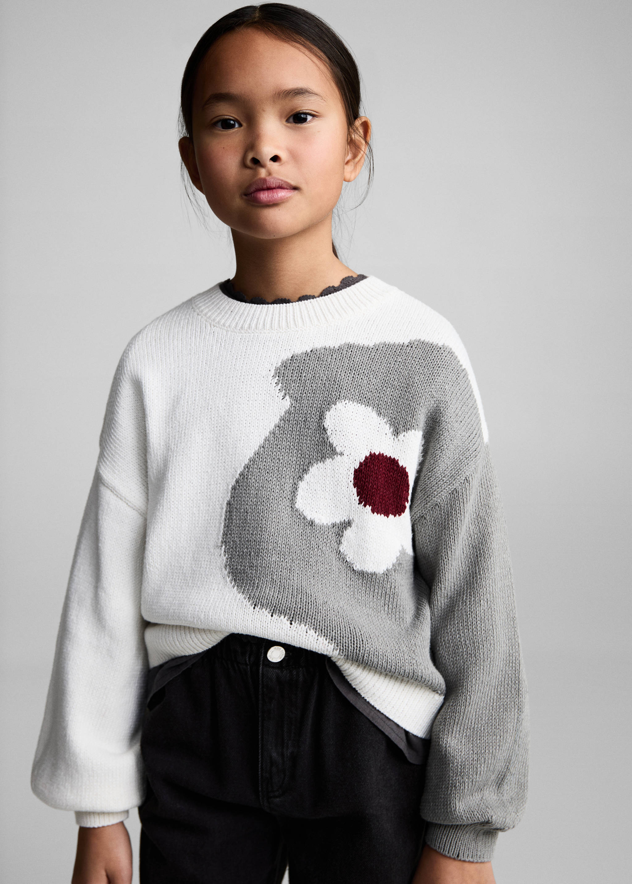 Džíny paperbag - Náhled ve středové rovině