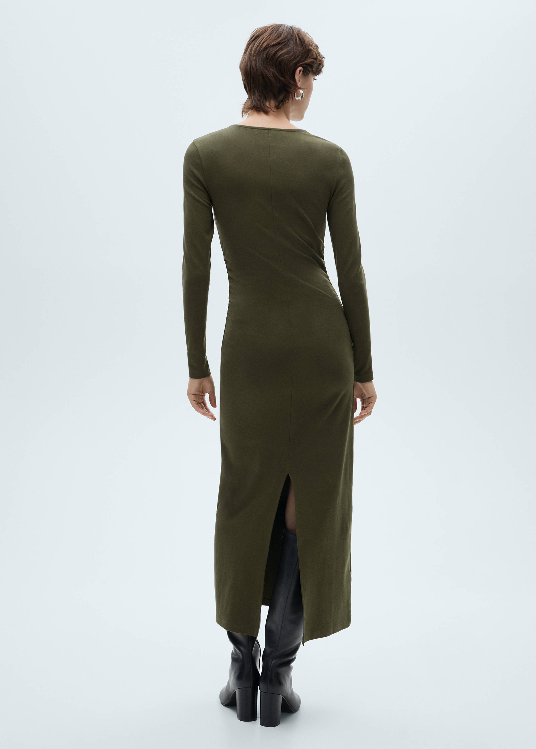 Knit midi dress - Reverse of the article