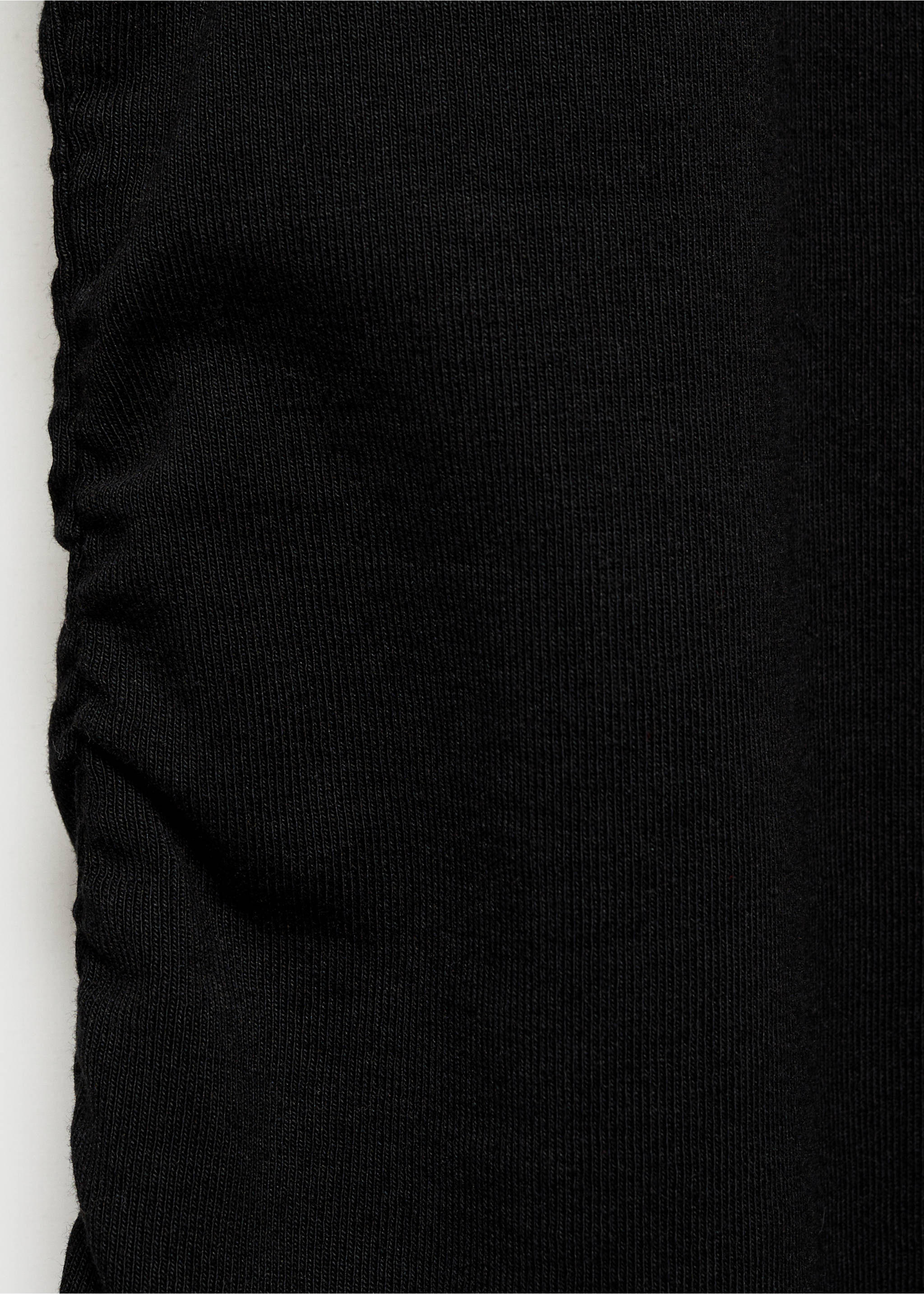 Knit midi dress - Details of the article 8, Black. Ref: 87090417-00.
