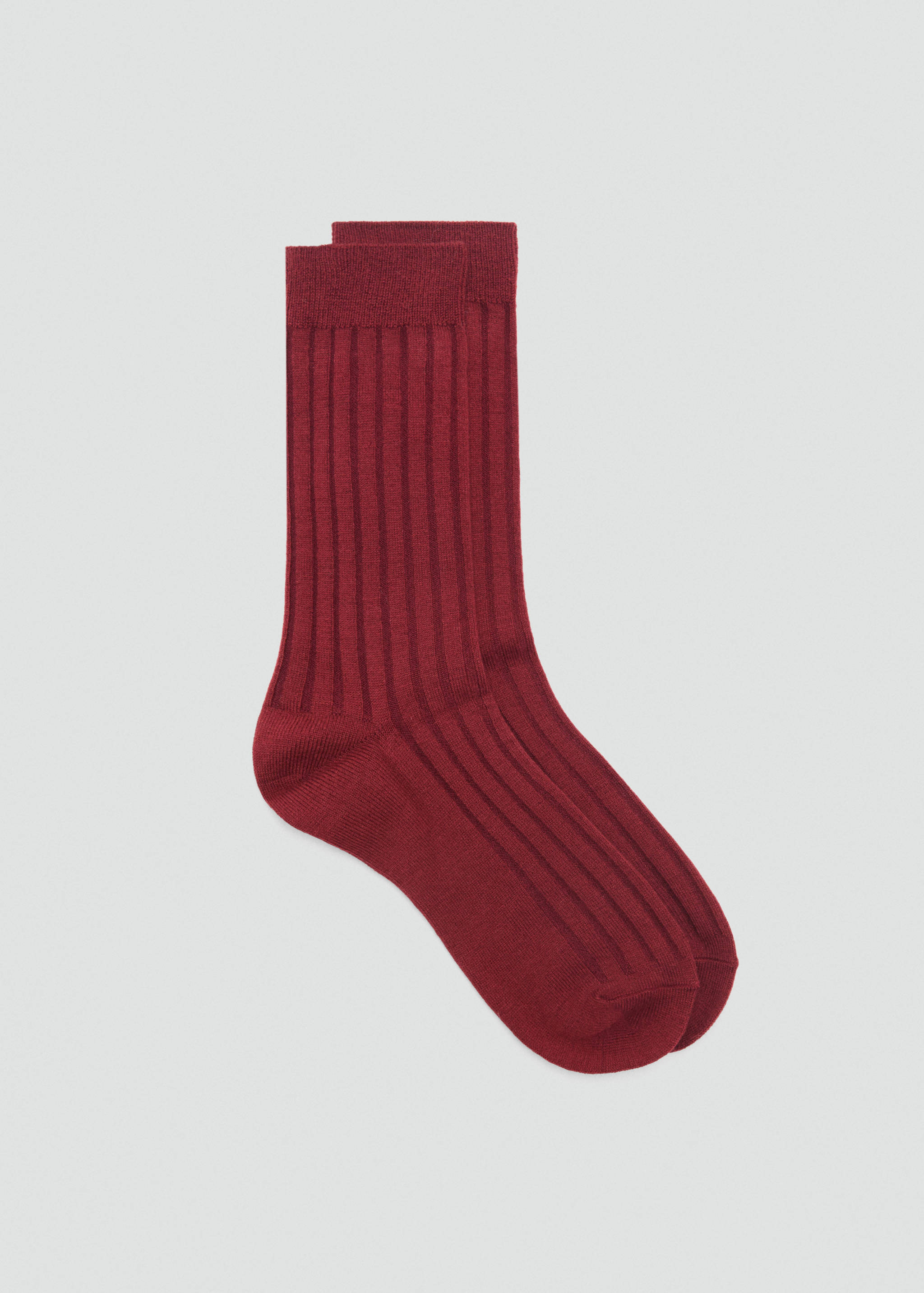 Rippsocken aus Wollgemisch - Artikel ohne Model