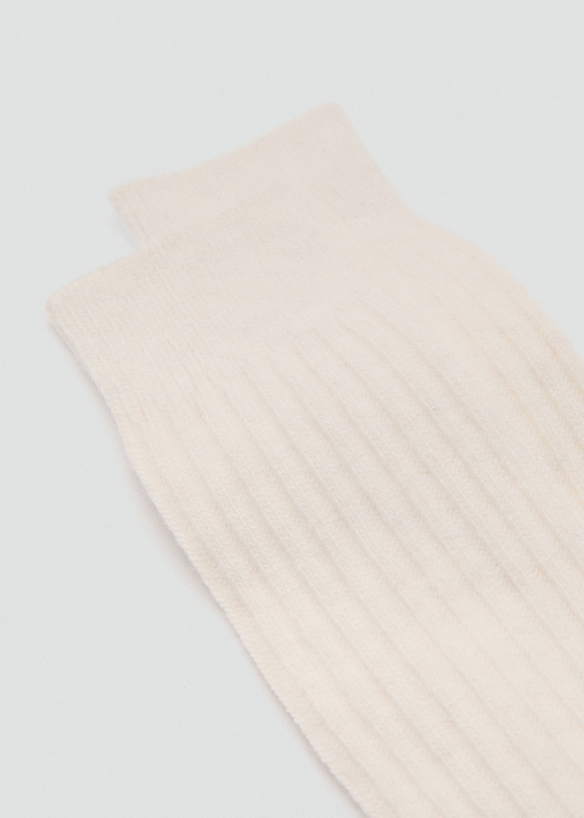 Calcetines canalé - Plano medio