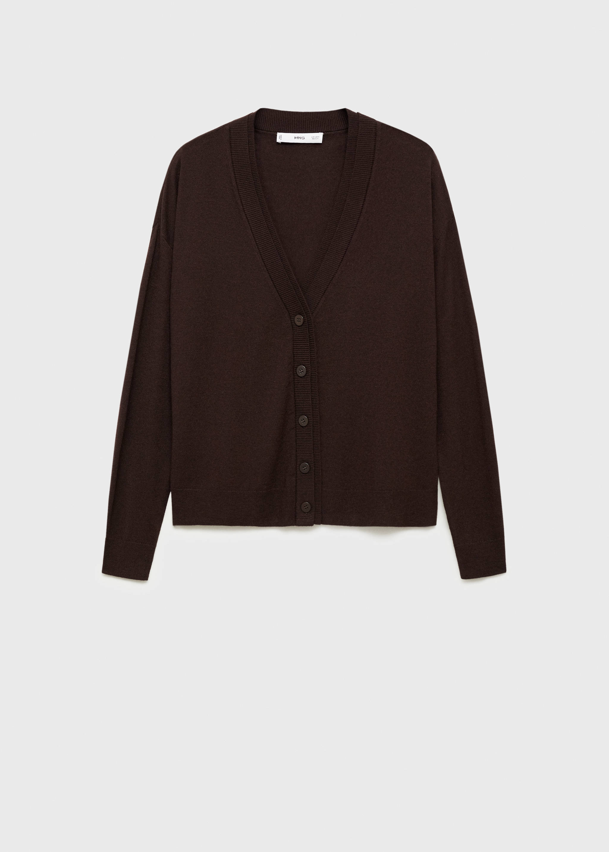 Strickcardigan mit V-Ausschnitt - Artikel ohne Model