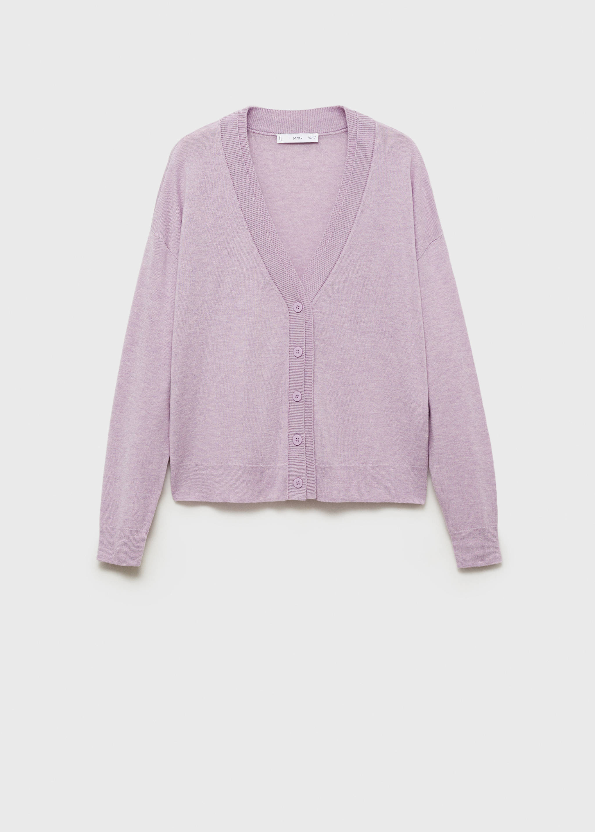 Strickcardigan mit V-Ausschnitt - Artikel ohne Model