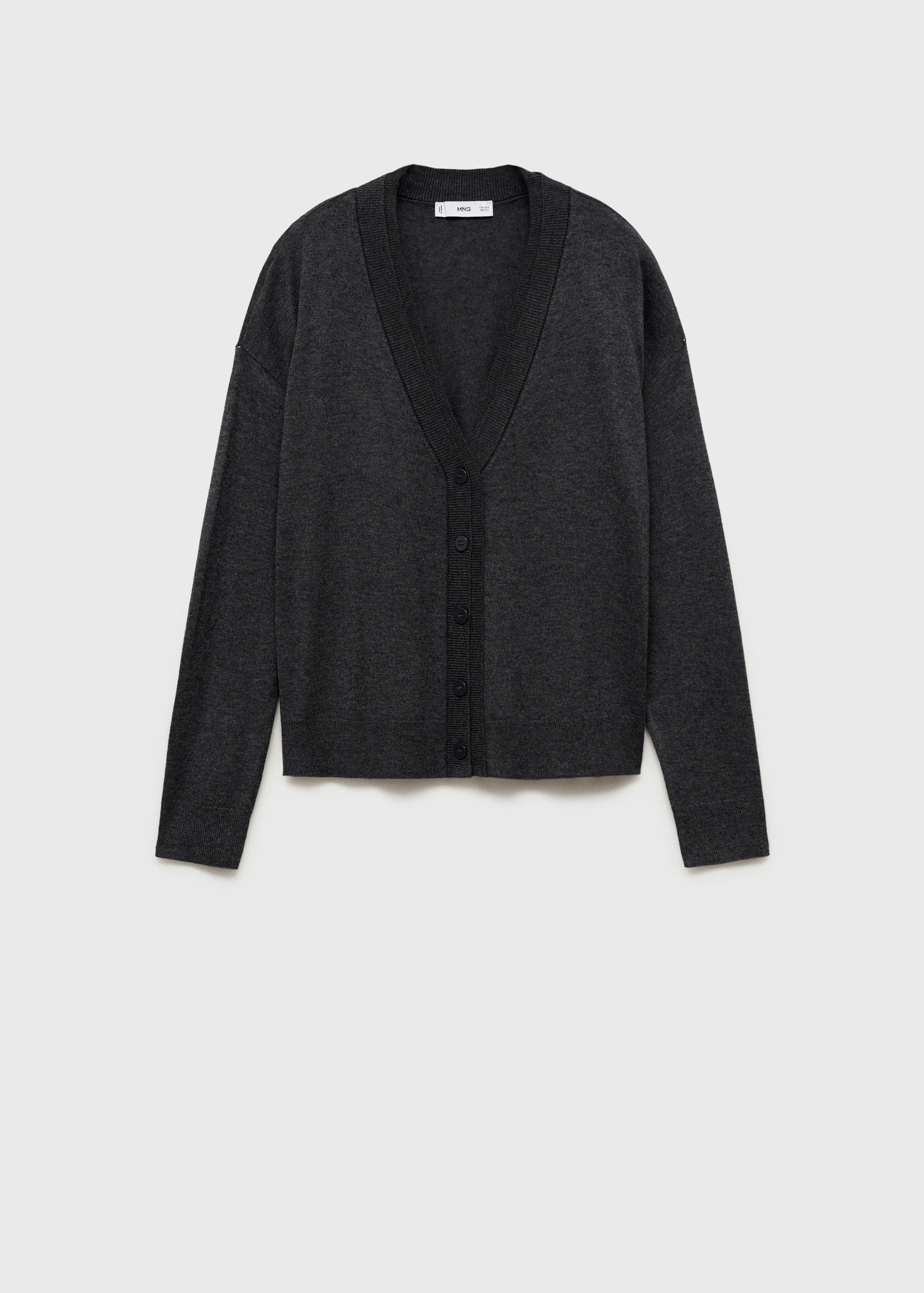 Strickcardigan mit V-Ausschnitt - Artikel ohne Model