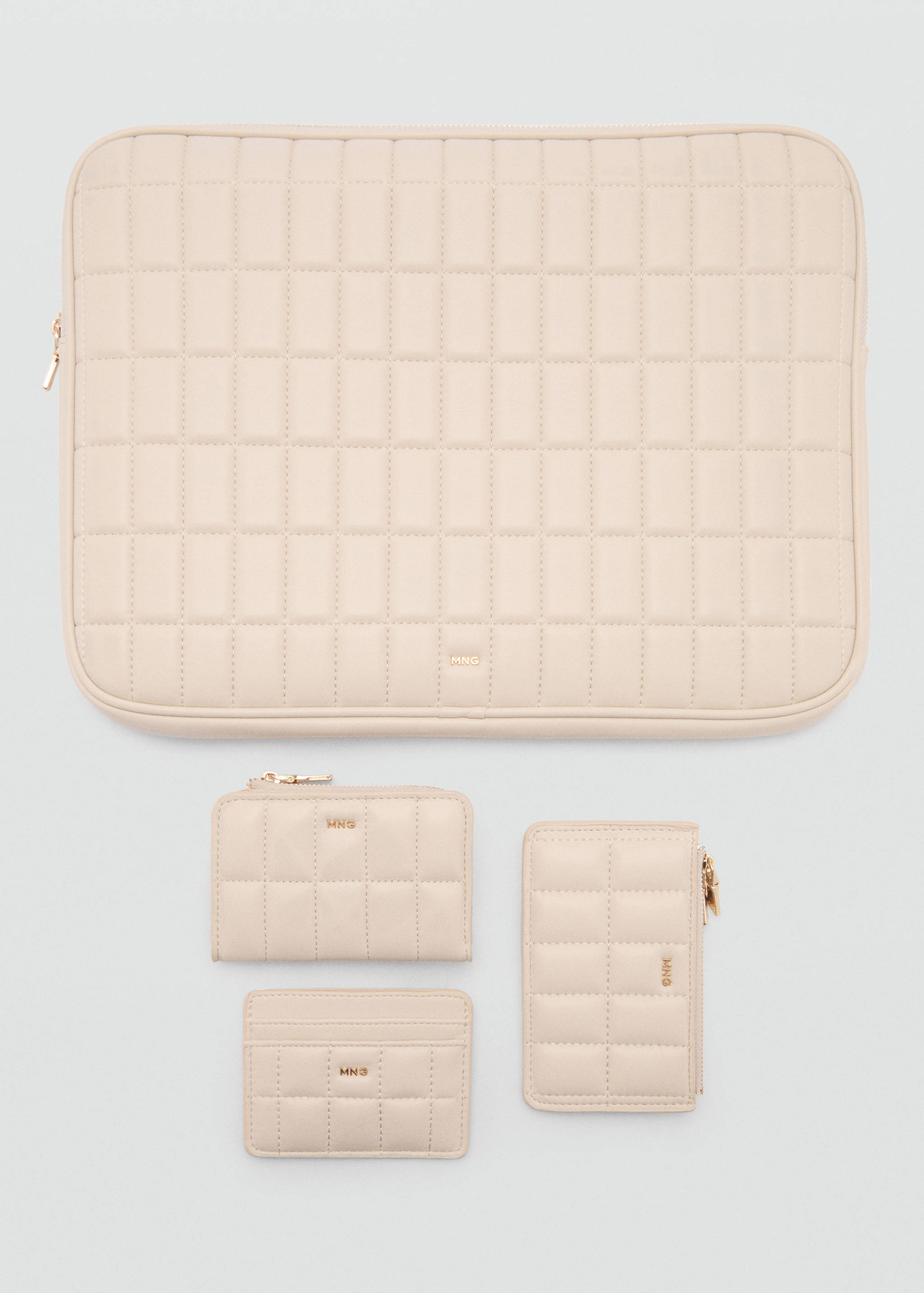 Quilted wallet with flap - Details of the article 2