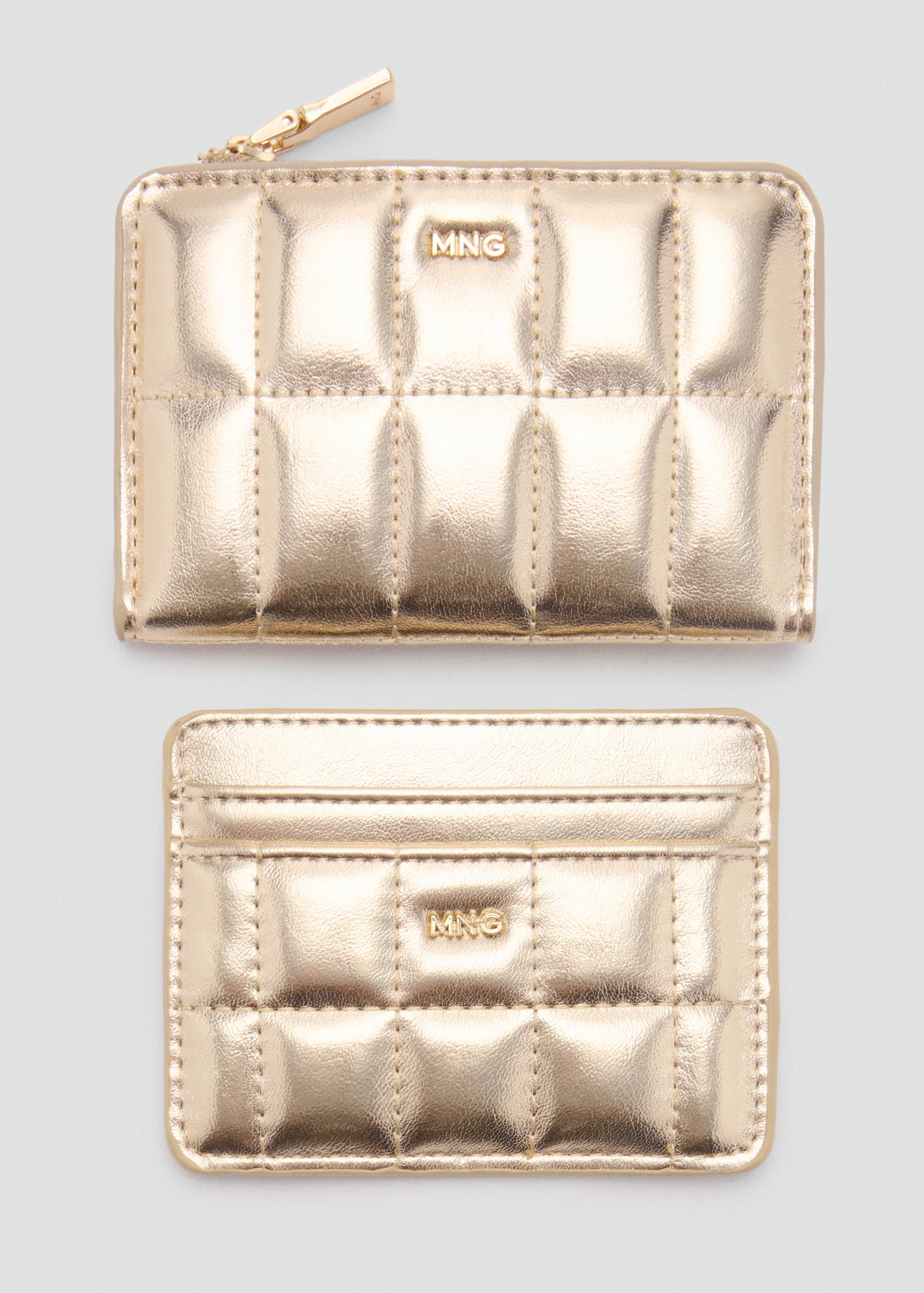 Quilted wallet with flap - Details of the article 2