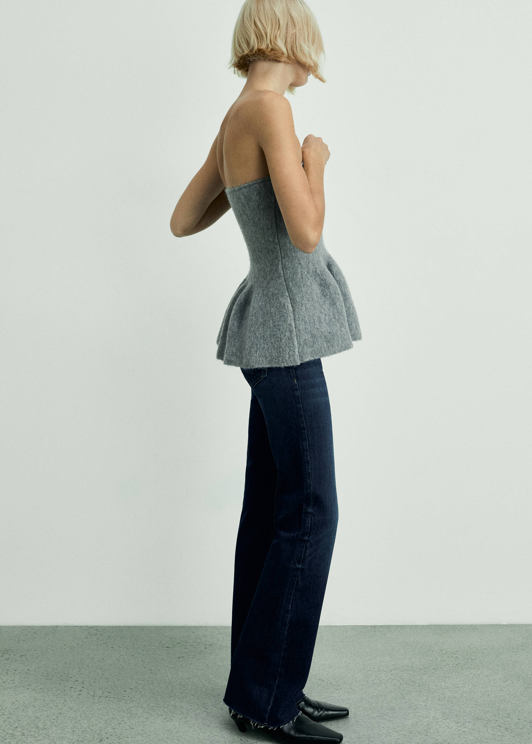 Fiona flared mid-rise jeans - General plane