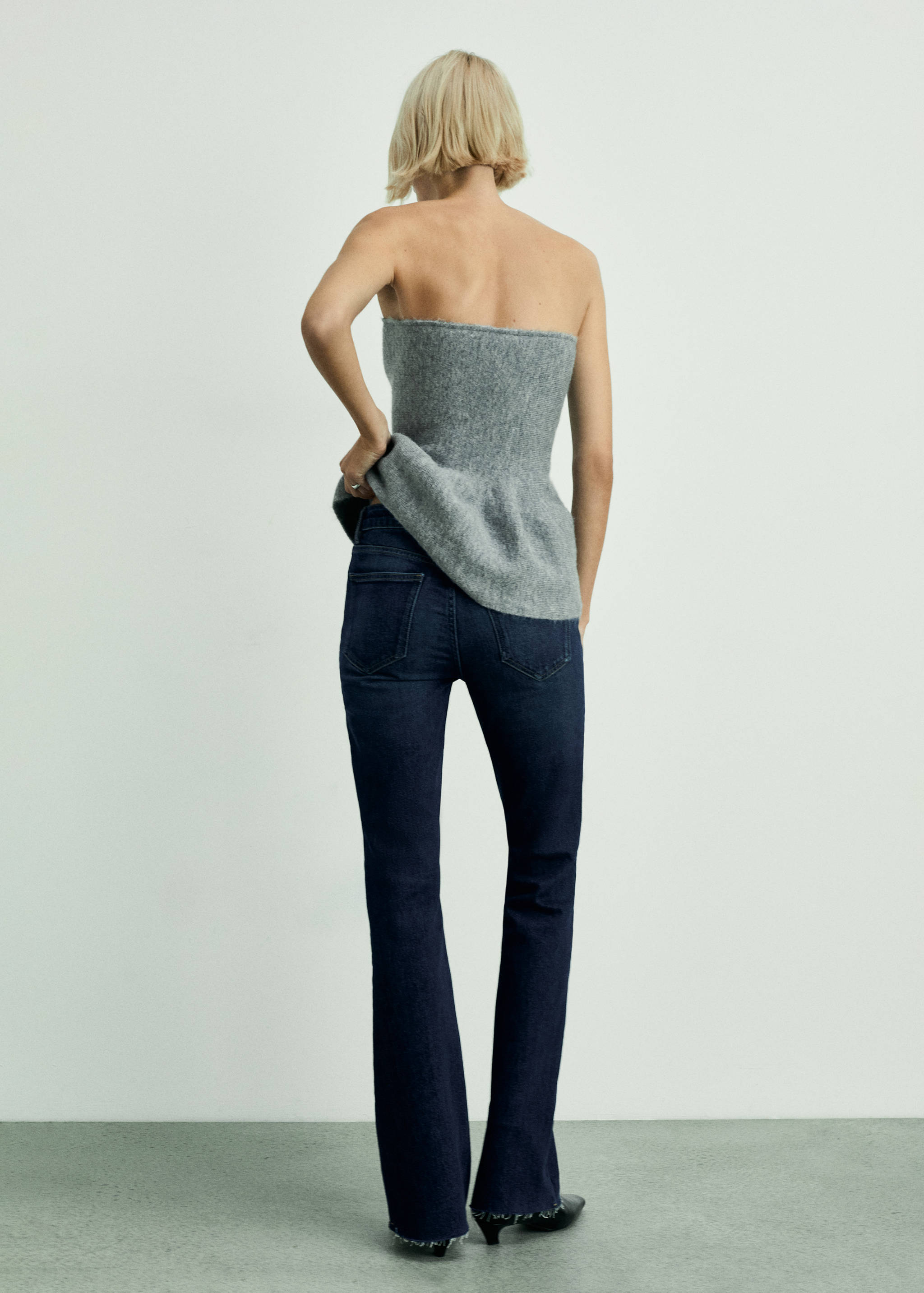 Fiona flared mid-rise jeans - Reverse of the article