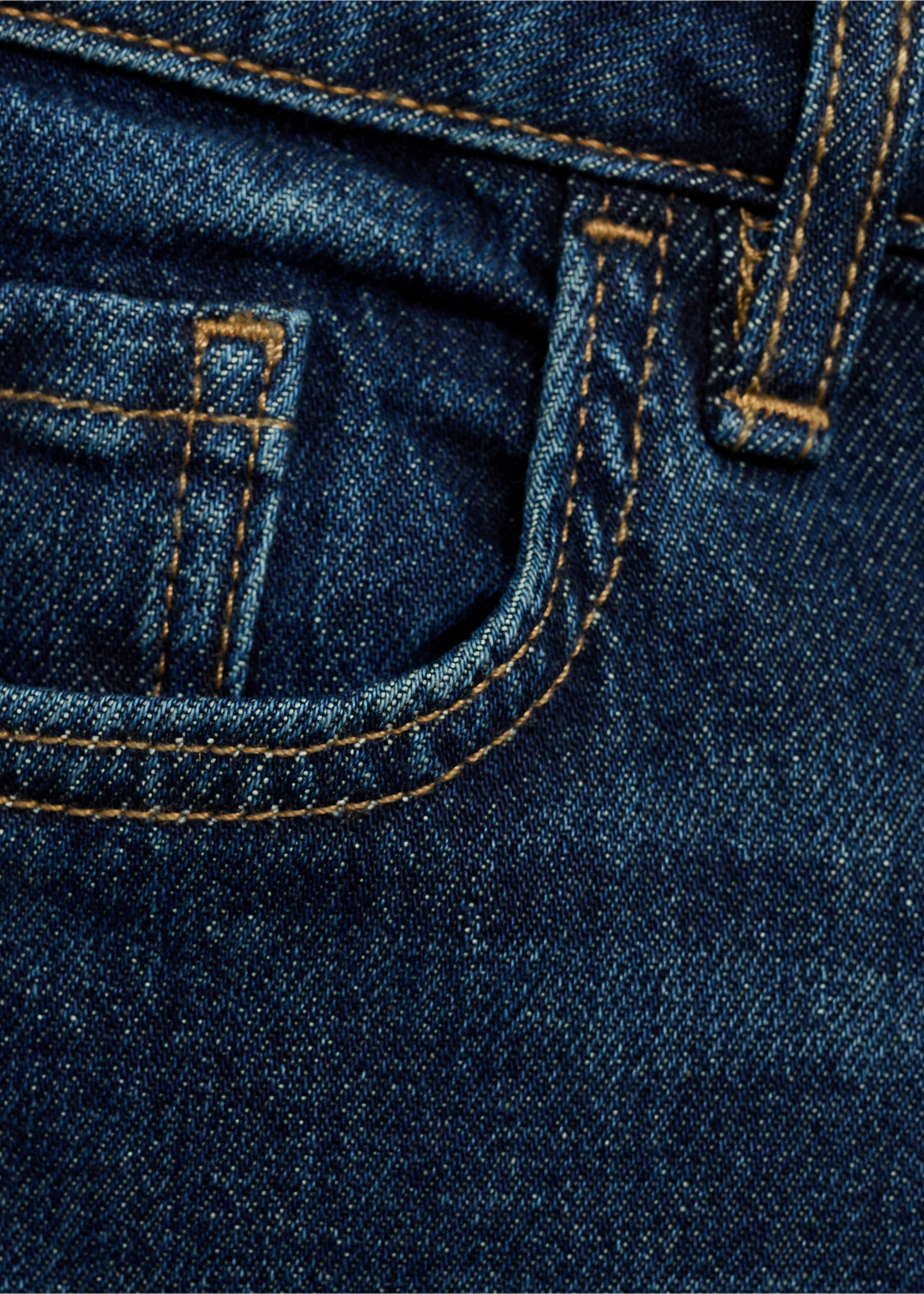 Jeans Fiona flare tiro medio - Detalle del artículo 0, Azul oscuro. Ref: 87090442-00.