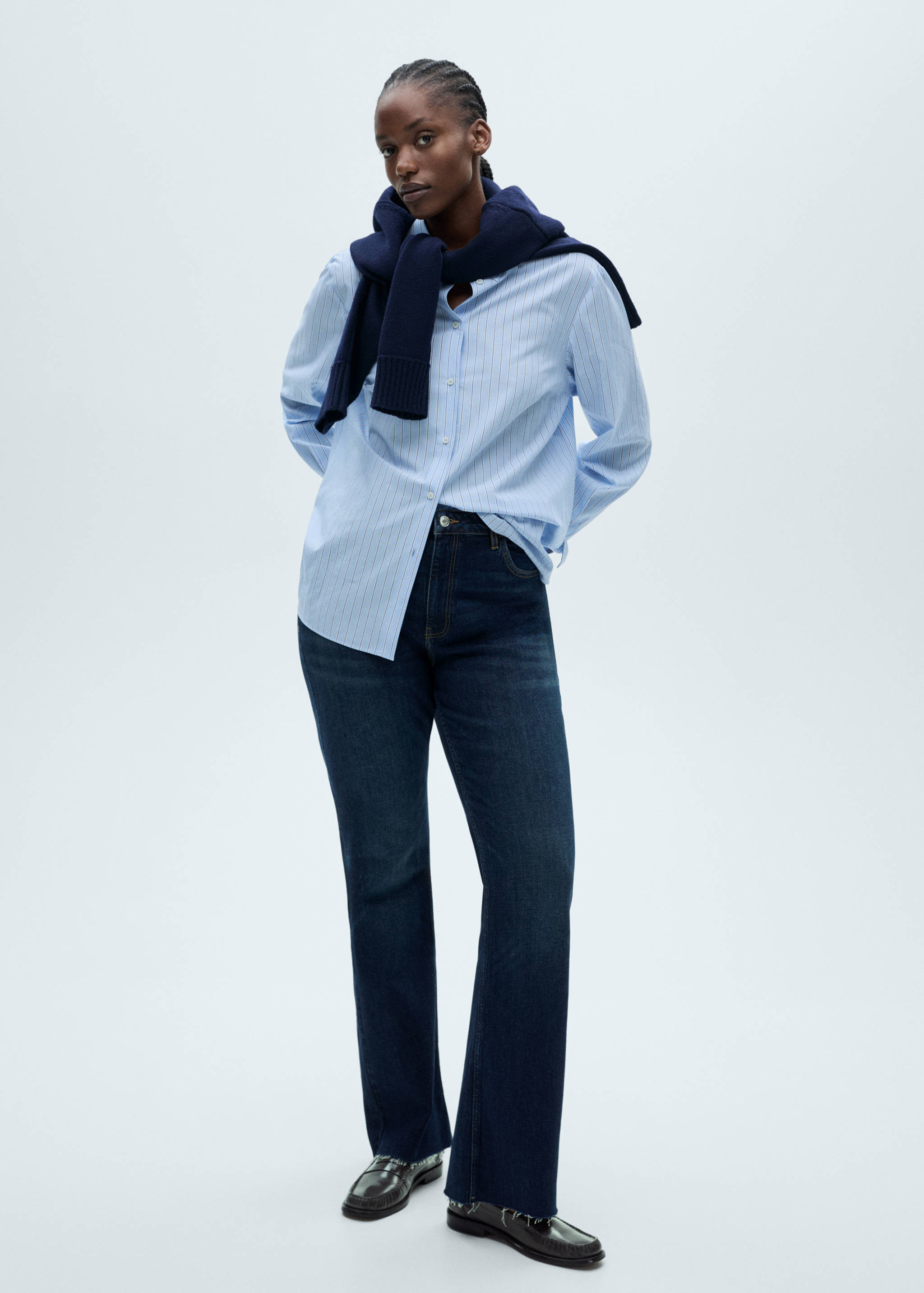 Fiona flared mid-rise jeans - Details of the article 3