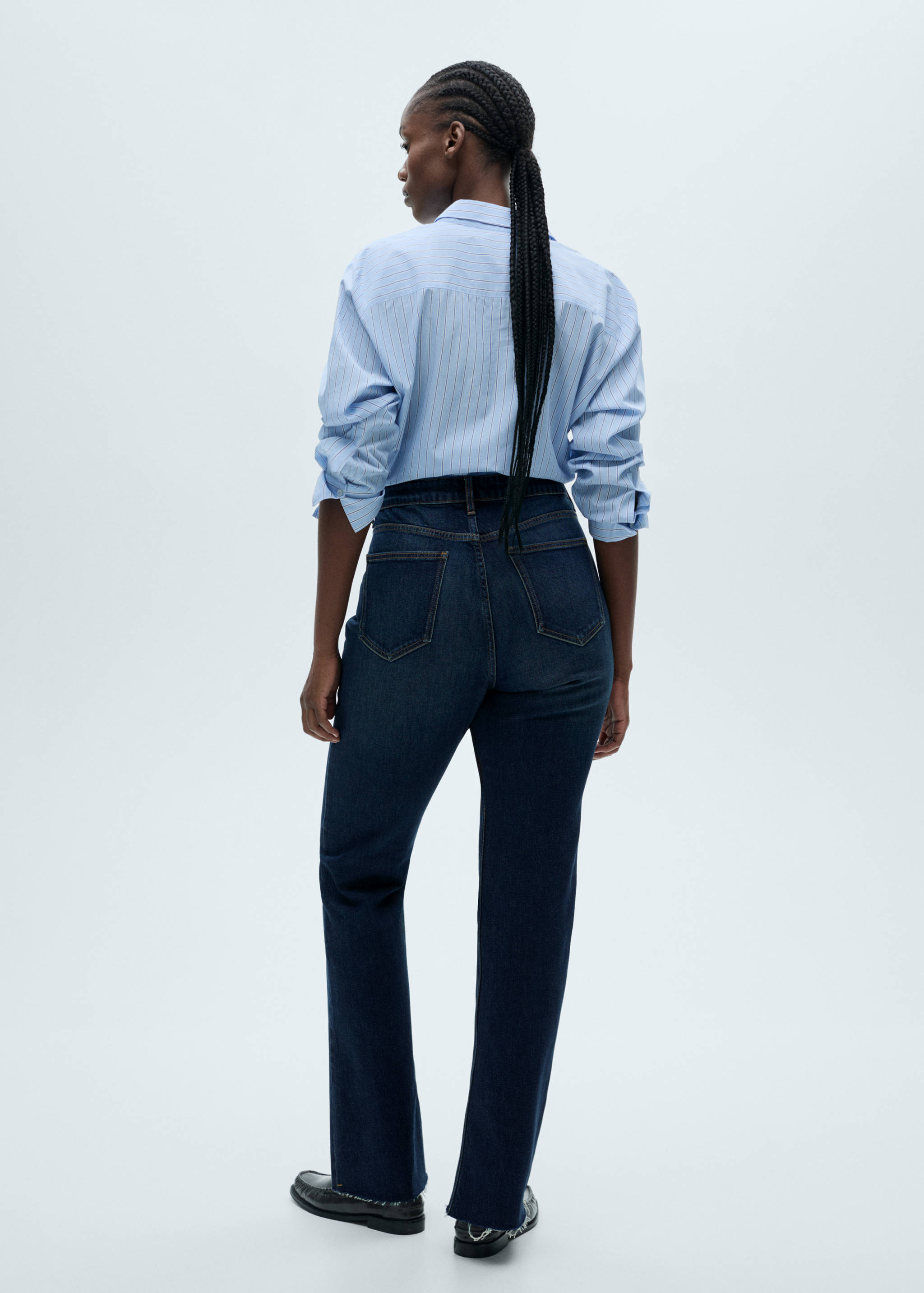 Fiona flared mid-rise jeans - Details of the article 4
