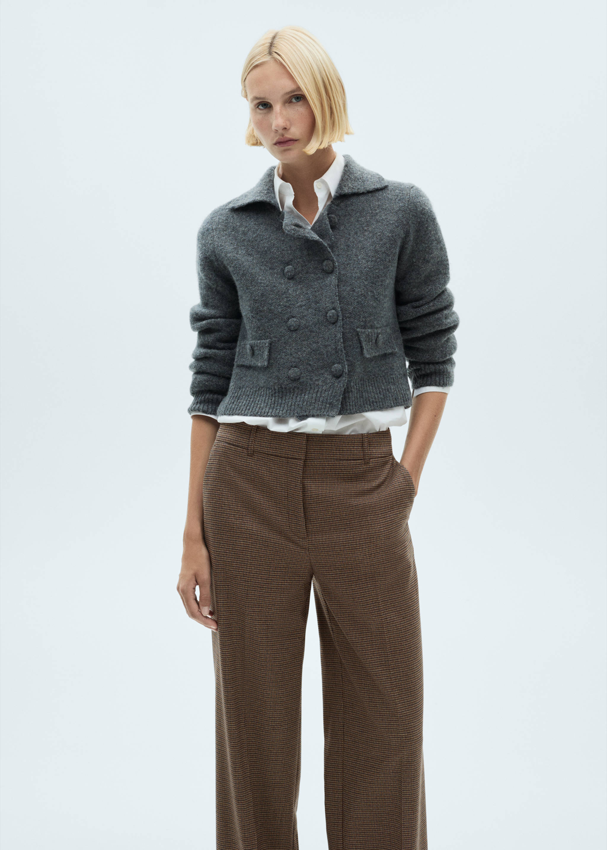 Pantalón wideleg tiro medio - Detalle del artículo 1