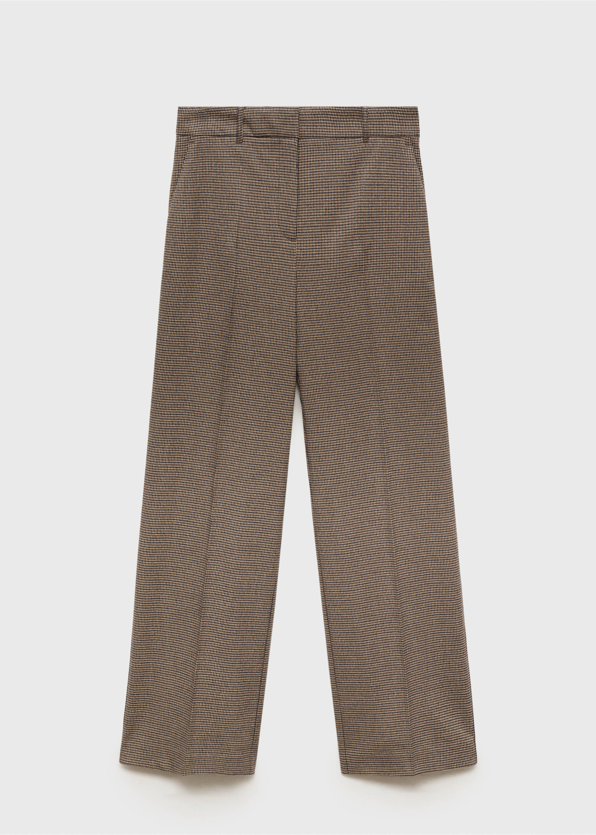Pantalon wideleg taille normale - Article sans modèle, Bleu. Ref: 87090444-00.