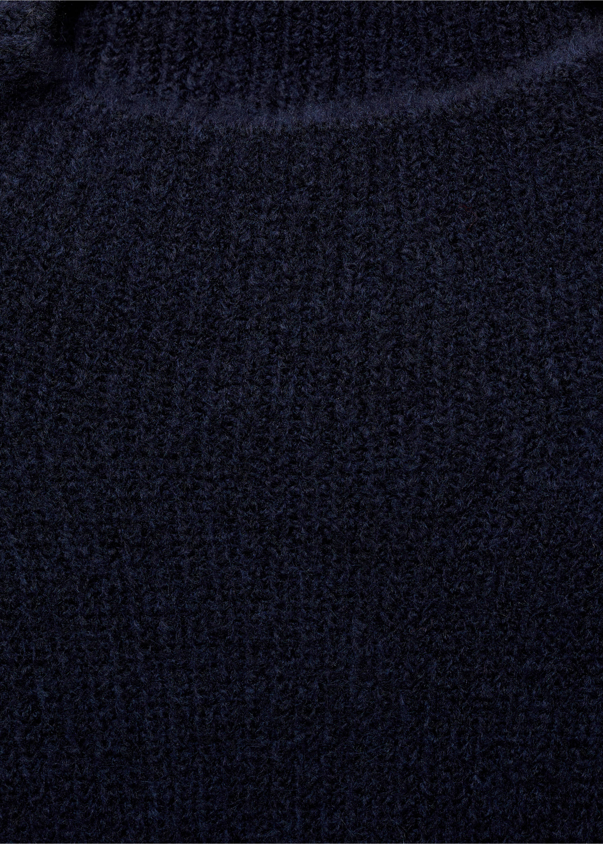 Pull-over rayures col montant - Détail de l'article 0, Bleu marine foncé. Ref: 87090450-00.