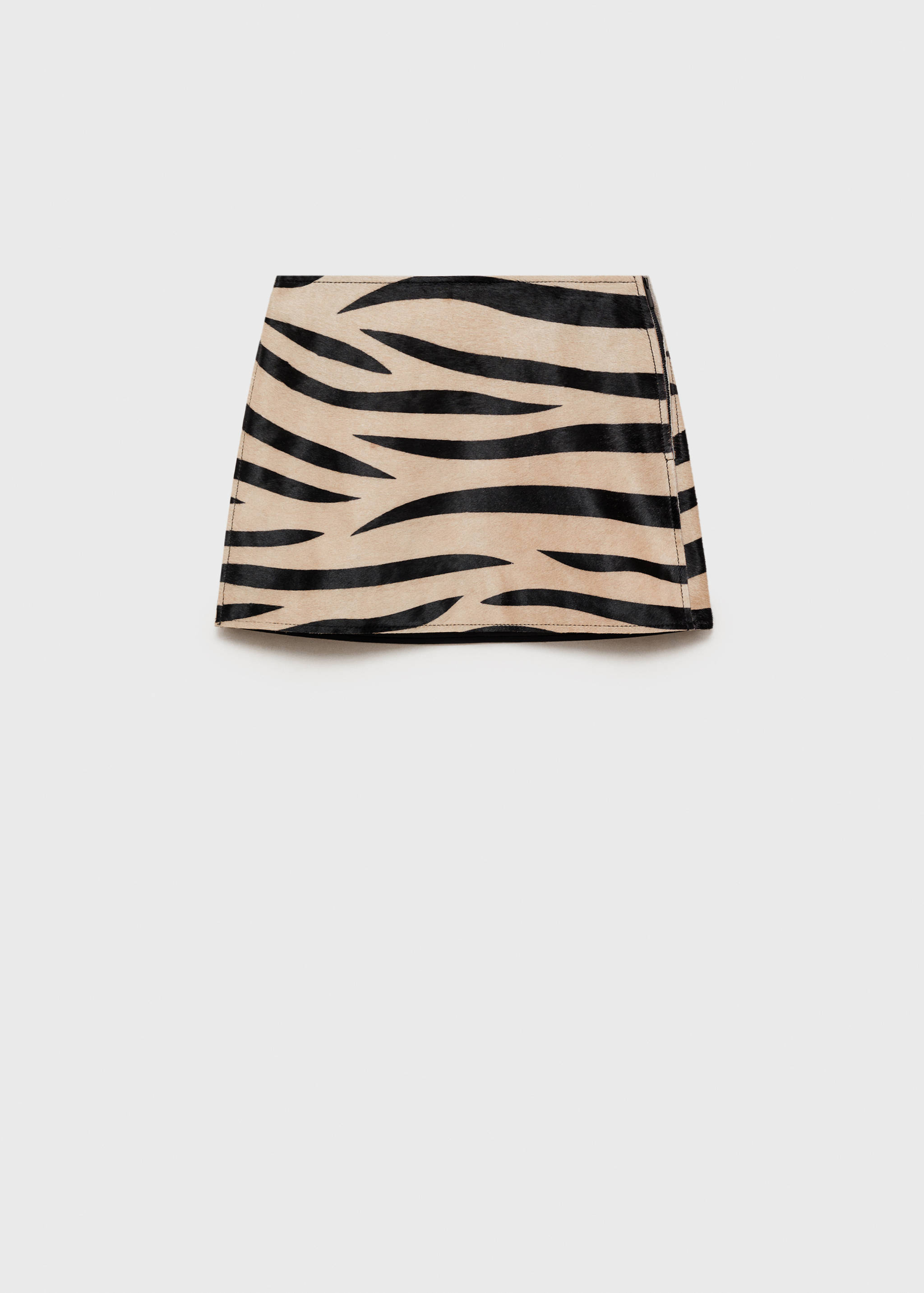 Faldilla pell pèl zebra - Article sense model