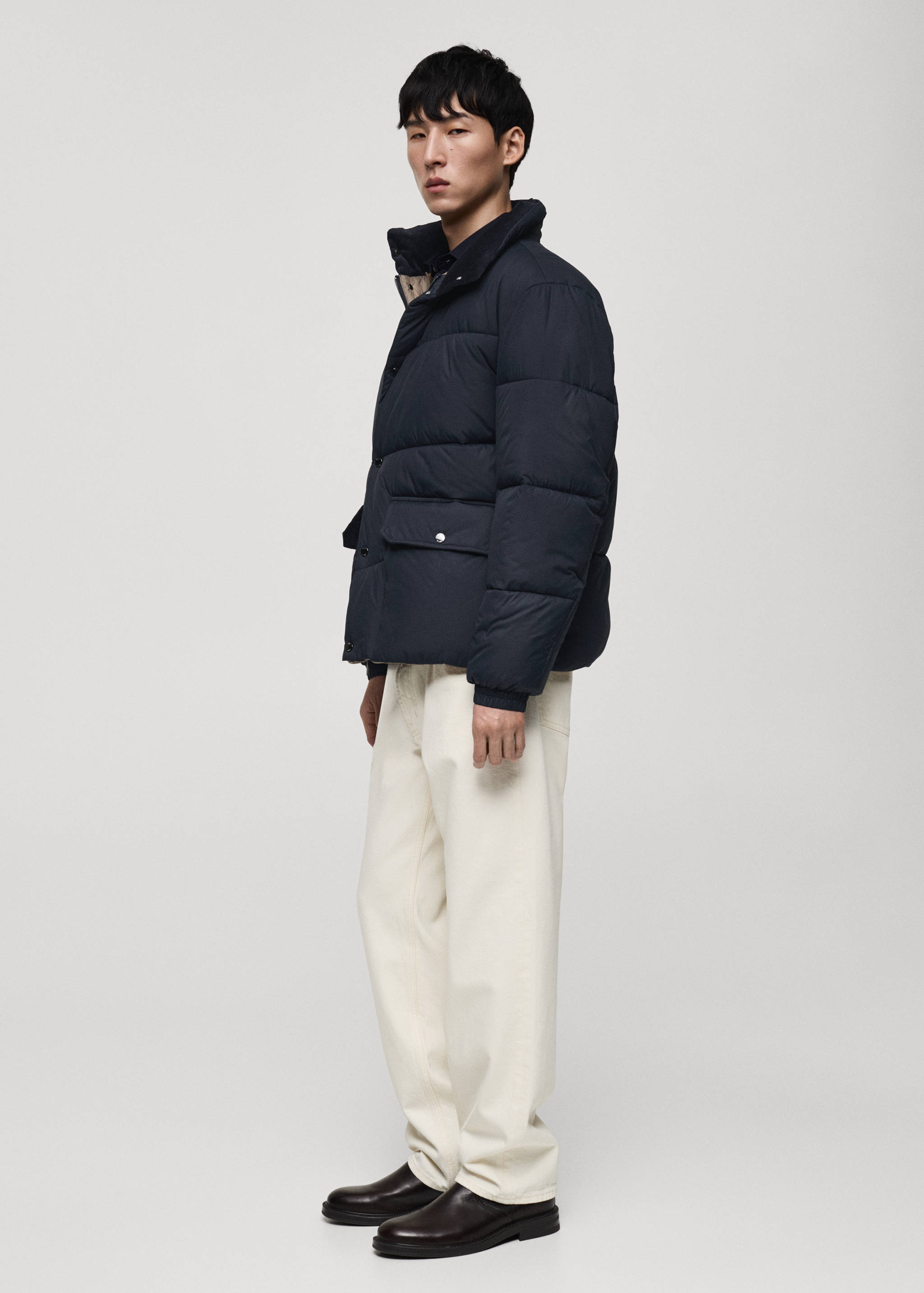 Water-repellent quilted anorak - Details of the article 2